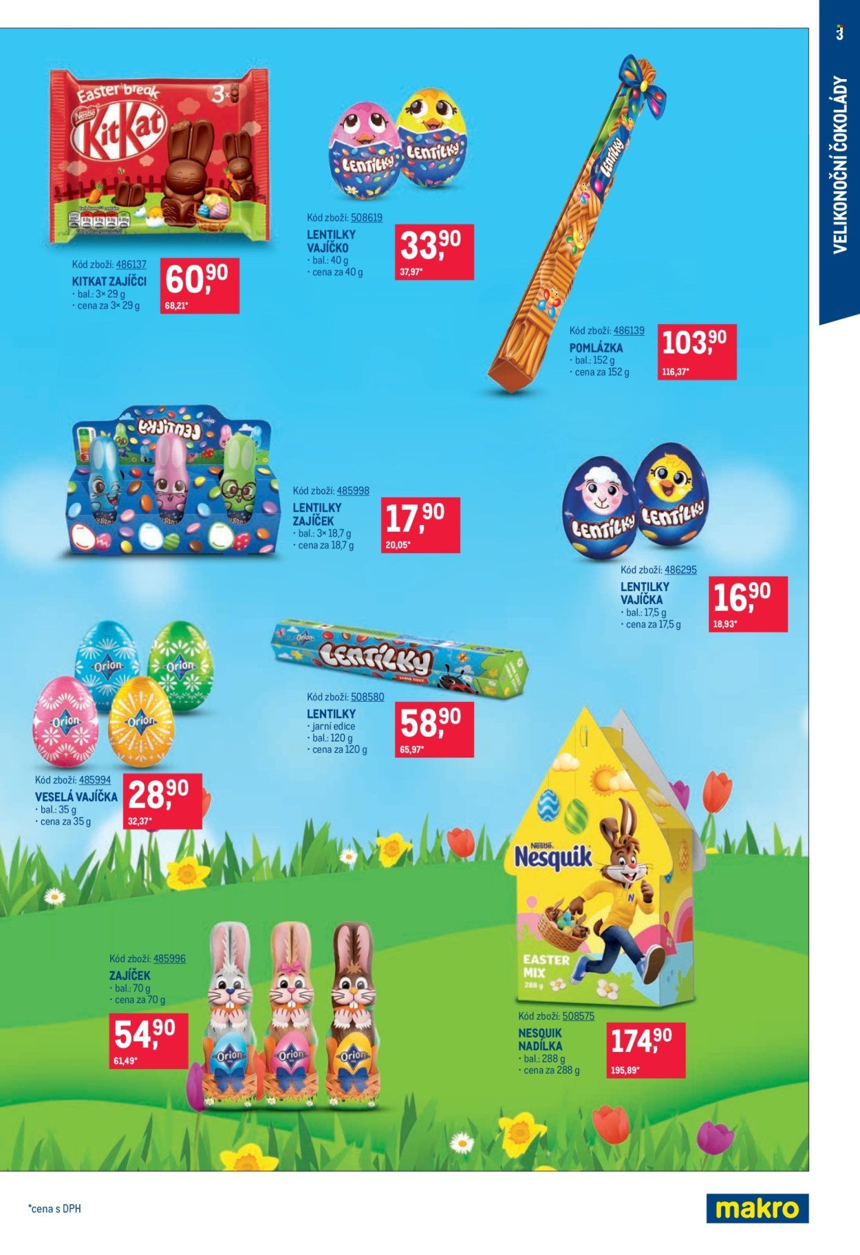 MAKRO leták - Velikonoční čokolády (2026-02-25 - 2026-03-24)