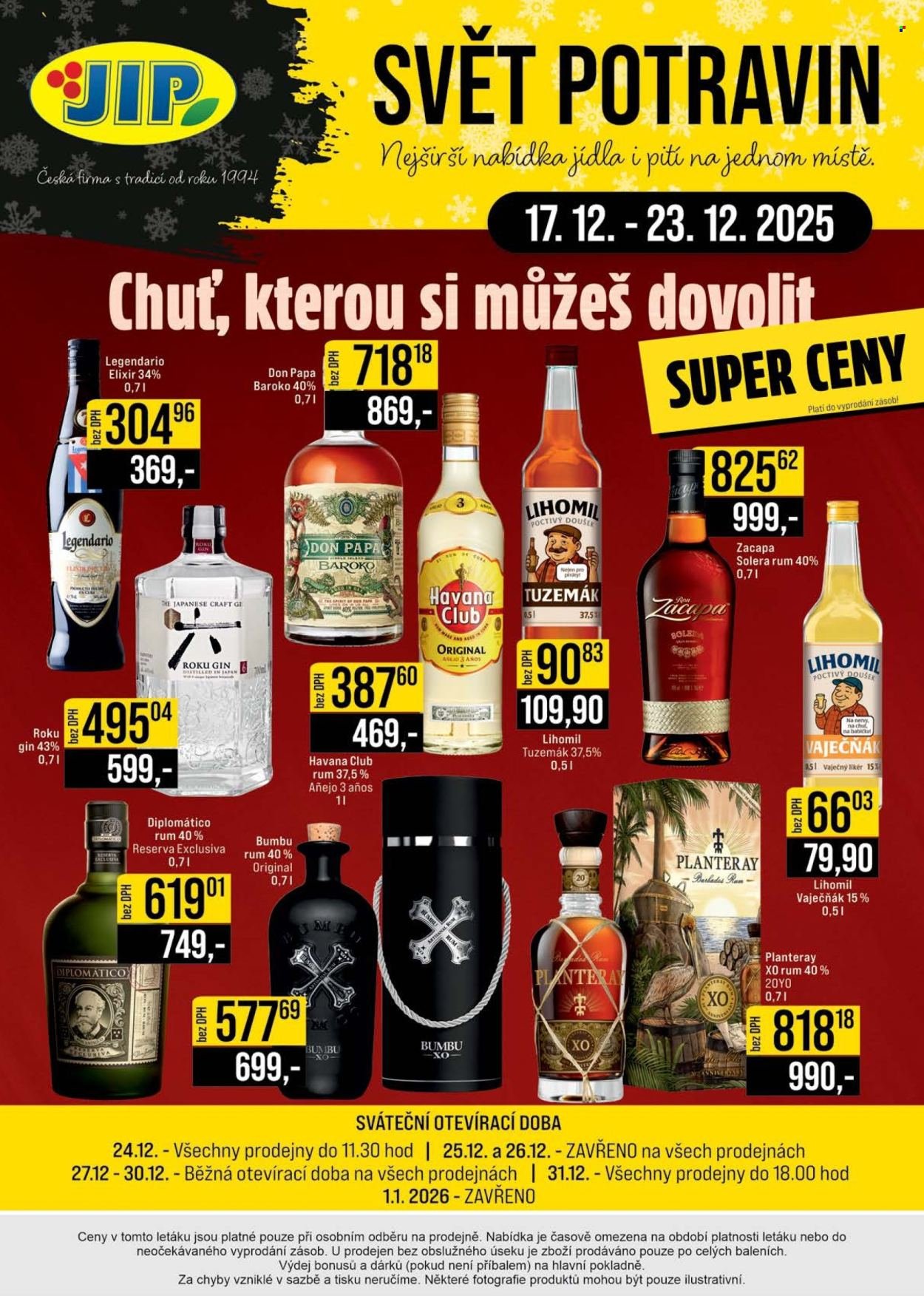 JIP leták - Svět potravin (2025-12-17 - 2025-12-23)