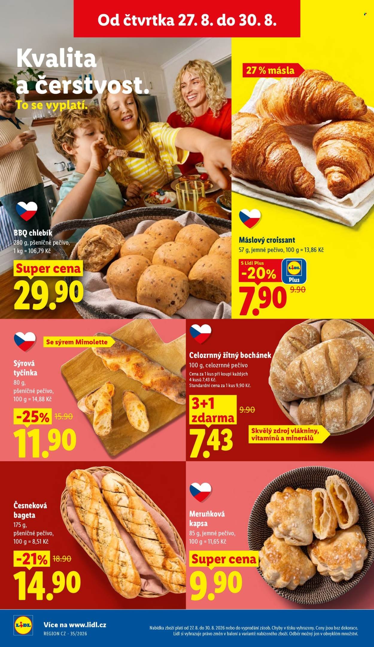 LIDL leták - Od čtvrtka 27.8.2026