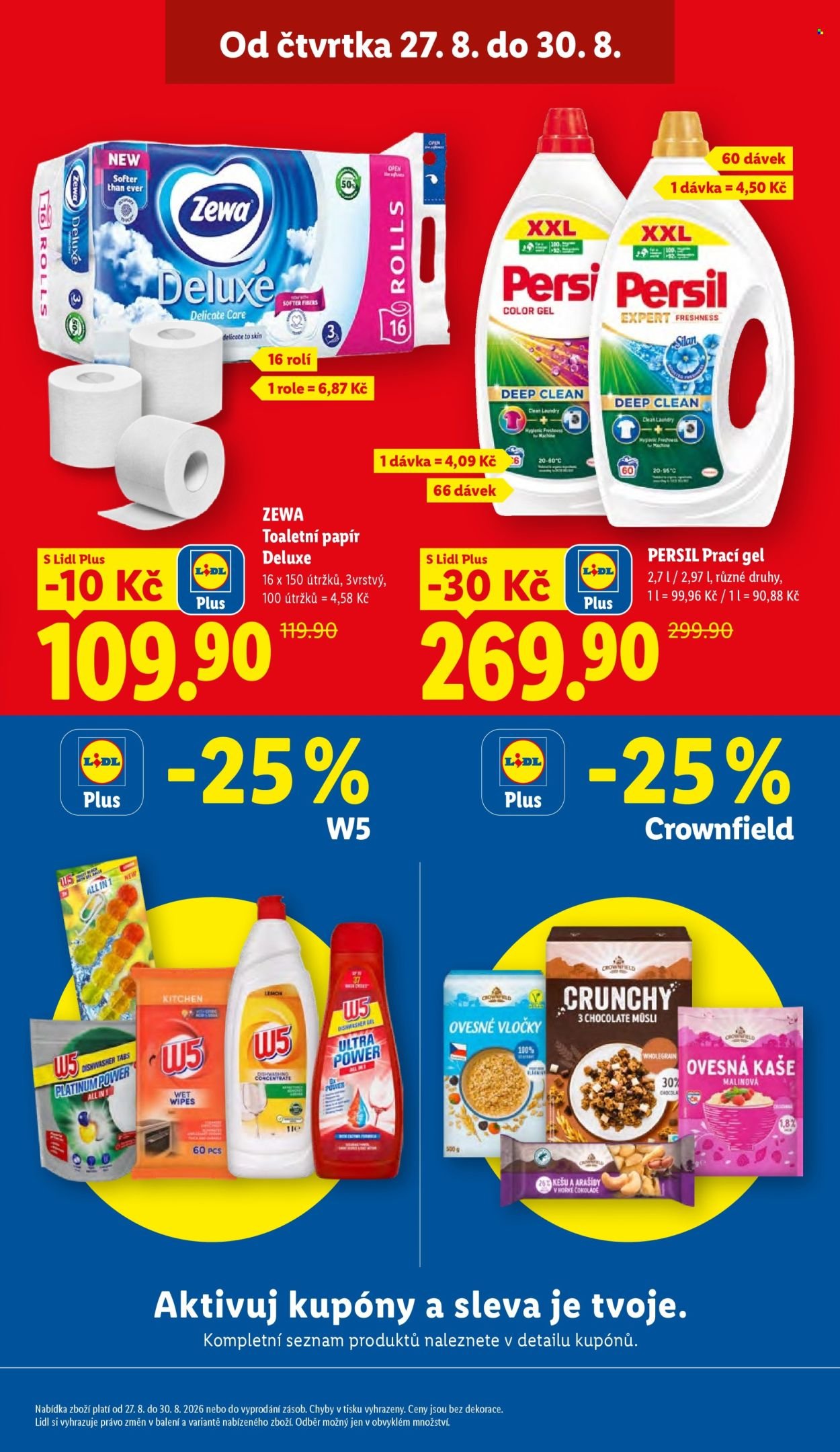 LIDL leták - Od čtvrtka 27.8.2026