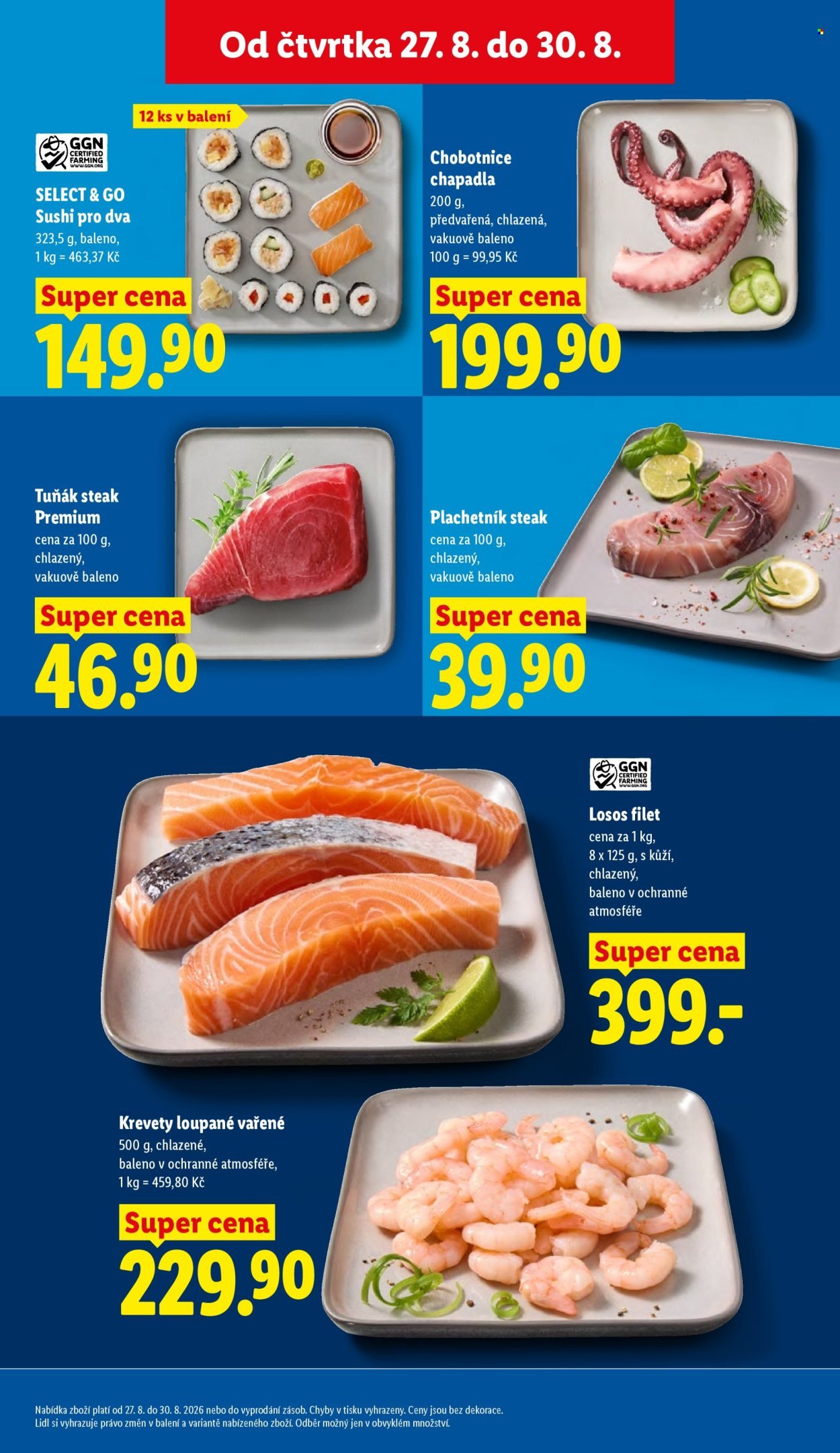 LIDL leták - Od čtvrtka 27.8.2026