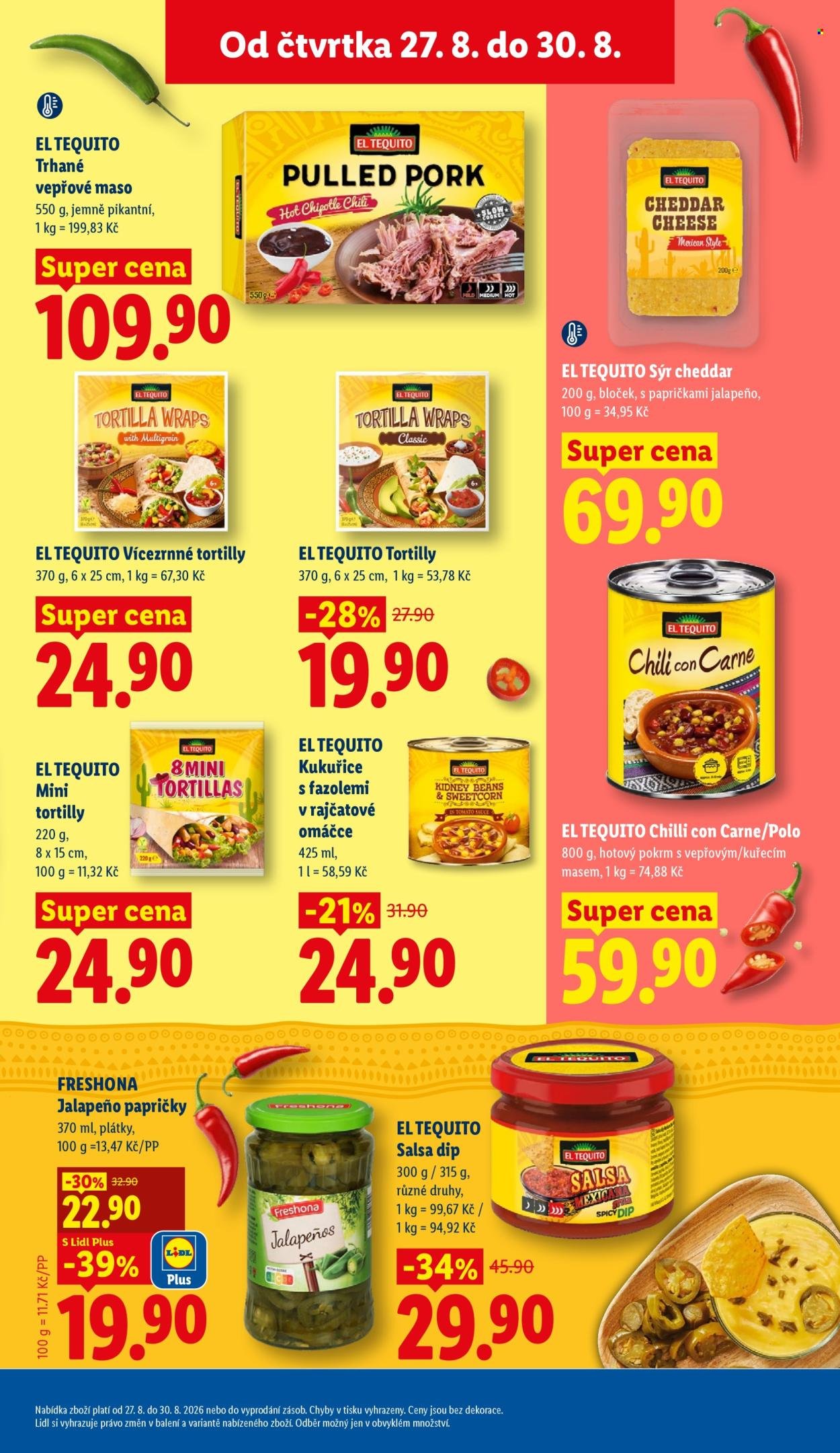 LIDL leták - Od čtvrtka 27.8.2026