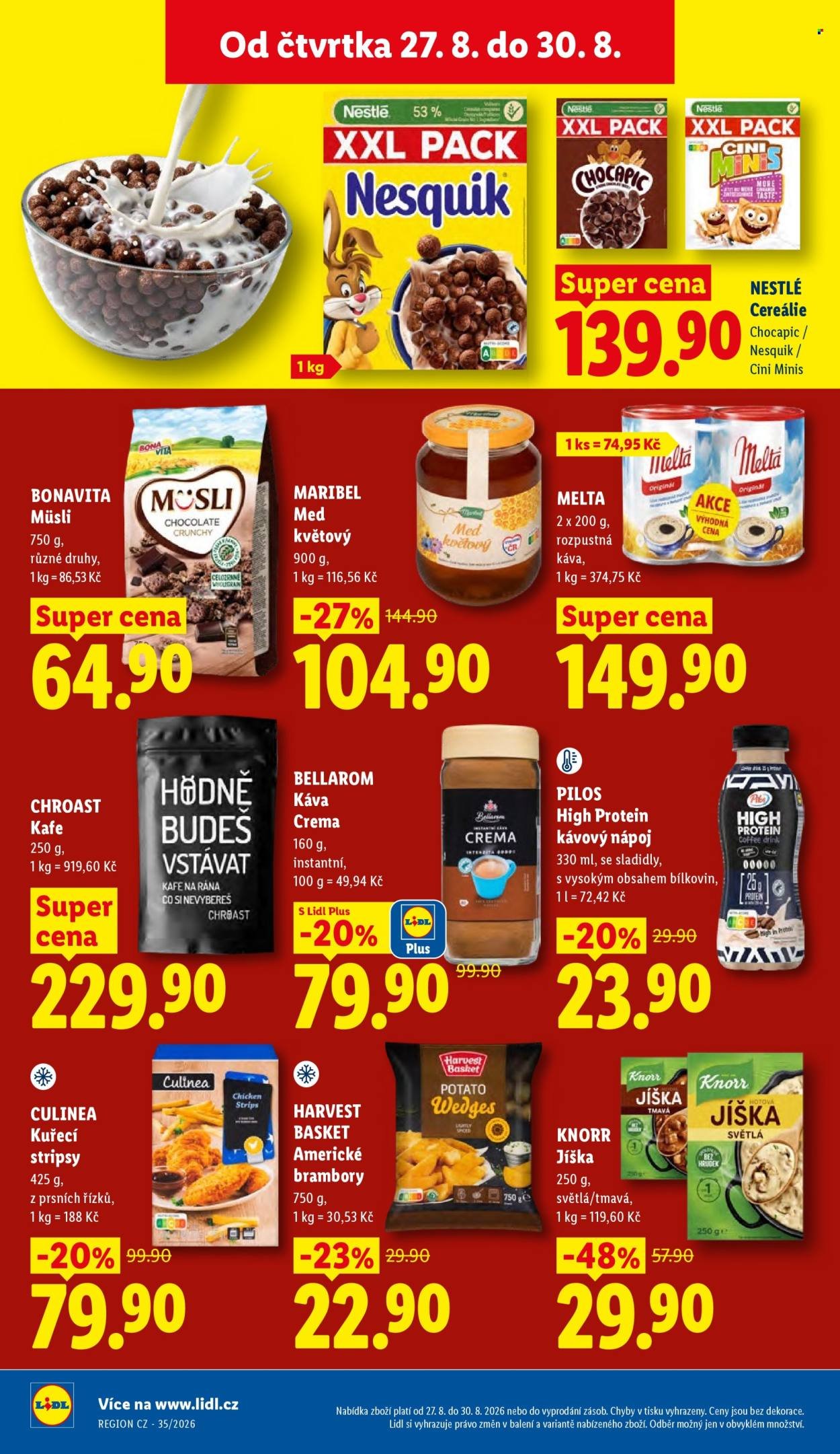 LIDL leták - Od čtvrtka 27.8.2026