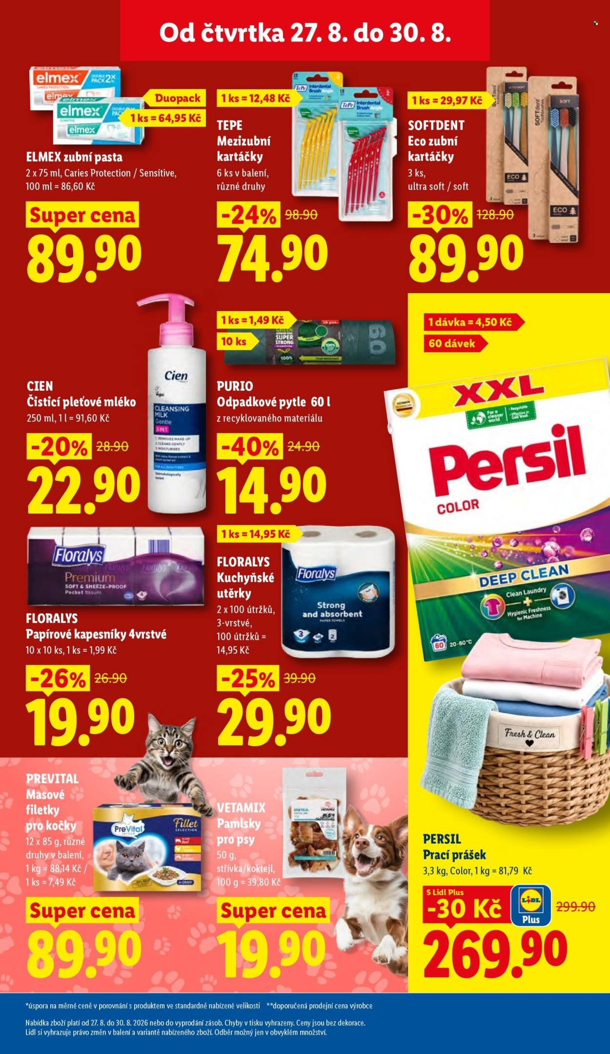 LIDL leták - Od čtvrtka 27.8.2026