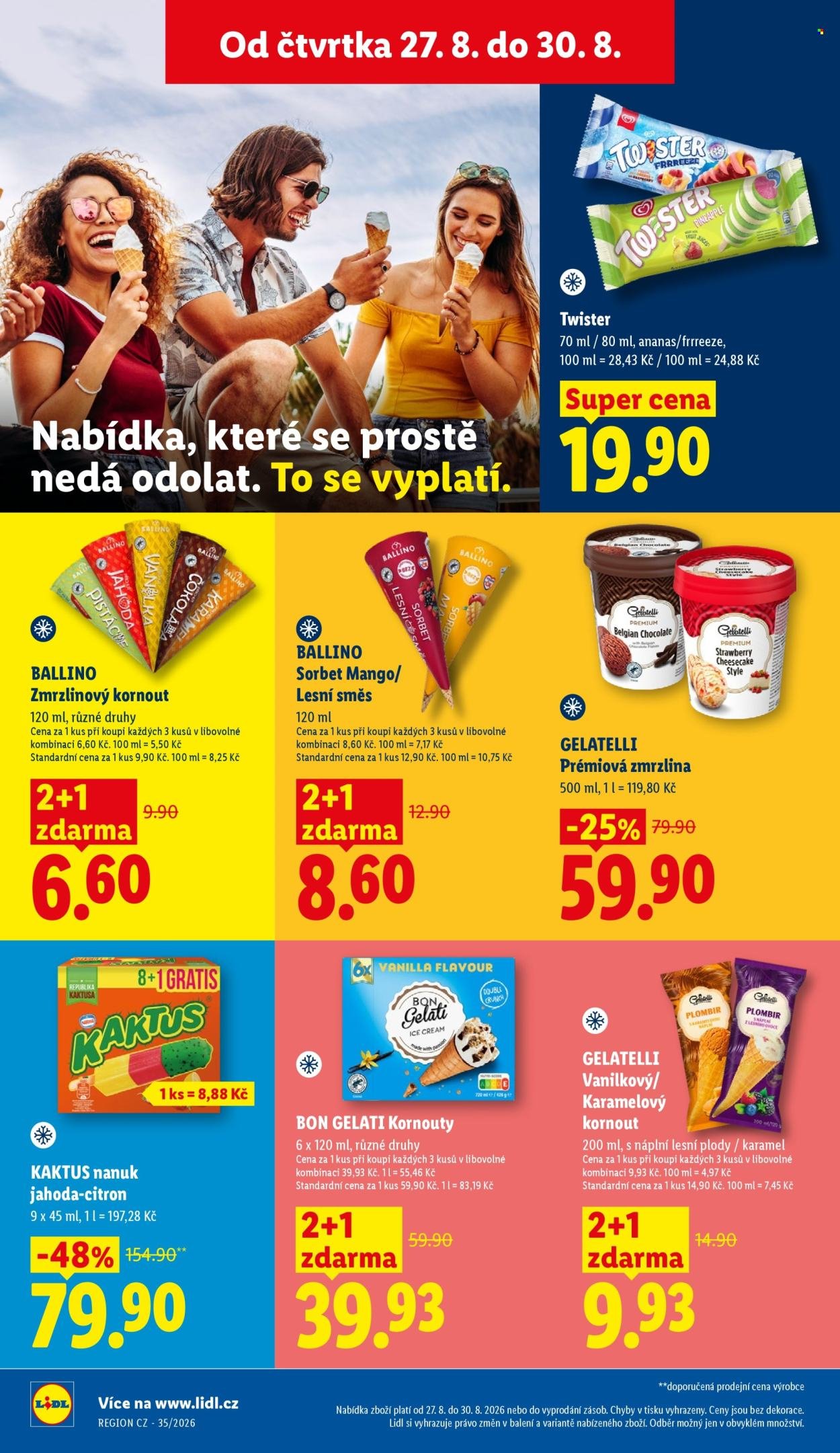 LIDL leták - Od čtvrtka 27.8.2026