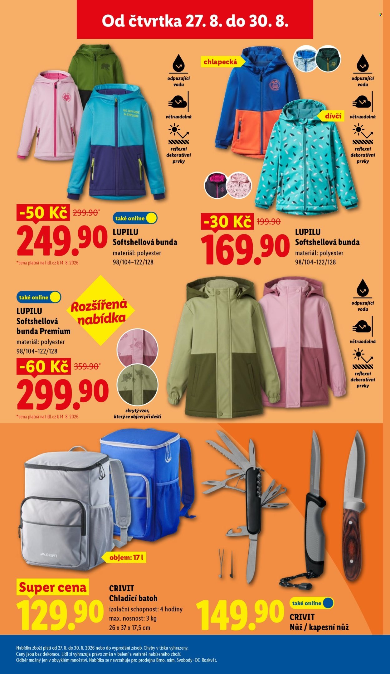LIDL leták - Od čtvrtka 27.8.2026