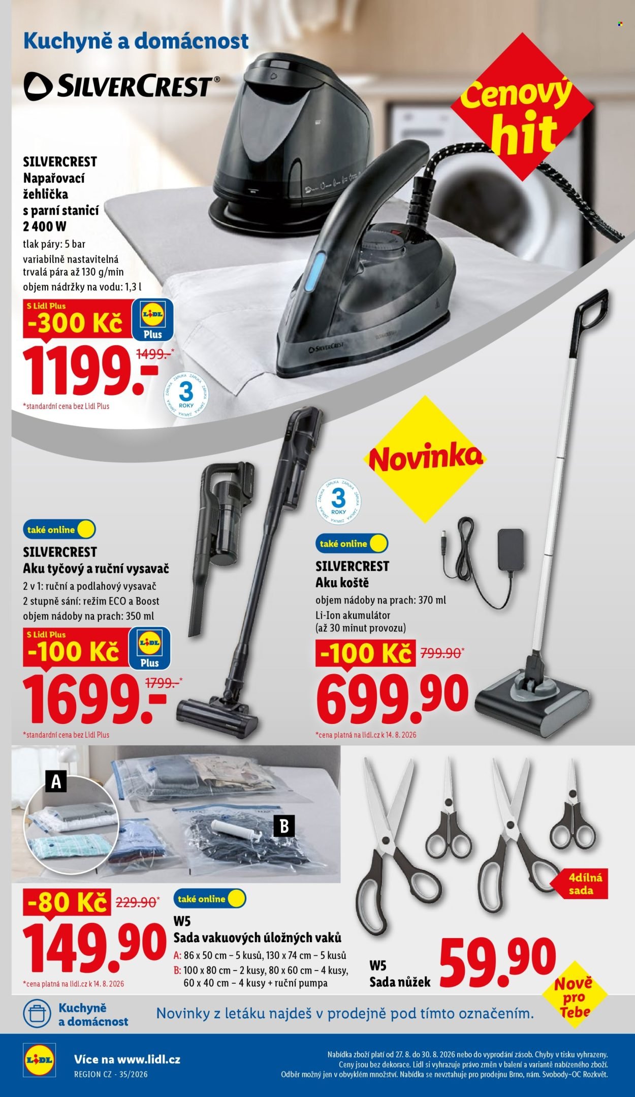 LIDL leták - Od čtvrtka 27.8.2026