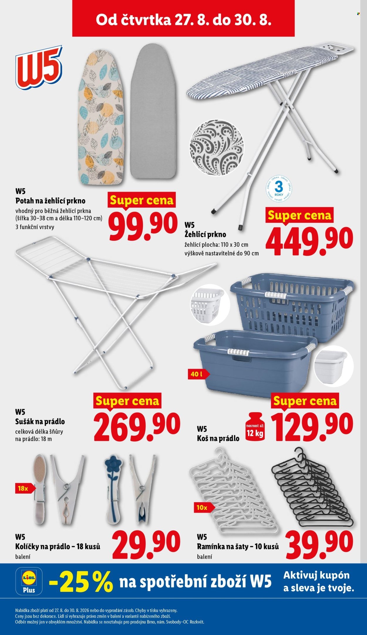 LIDL leták - Od čtvrtka 27.8.2026