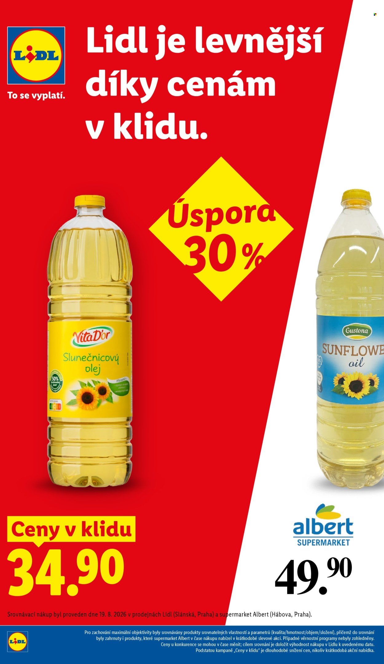 LIDL leták - Od čtvrtka 27.8.2026