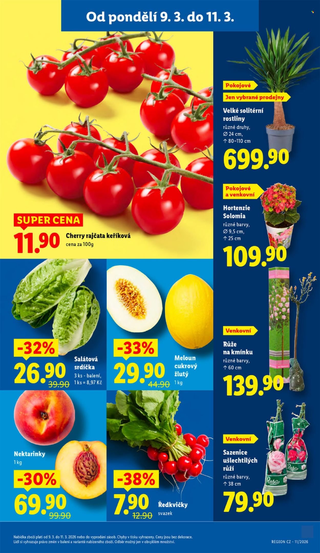 LIDL leták - Od pondělí 9.3.2026 (2026-03-09 - 2026-03-11)