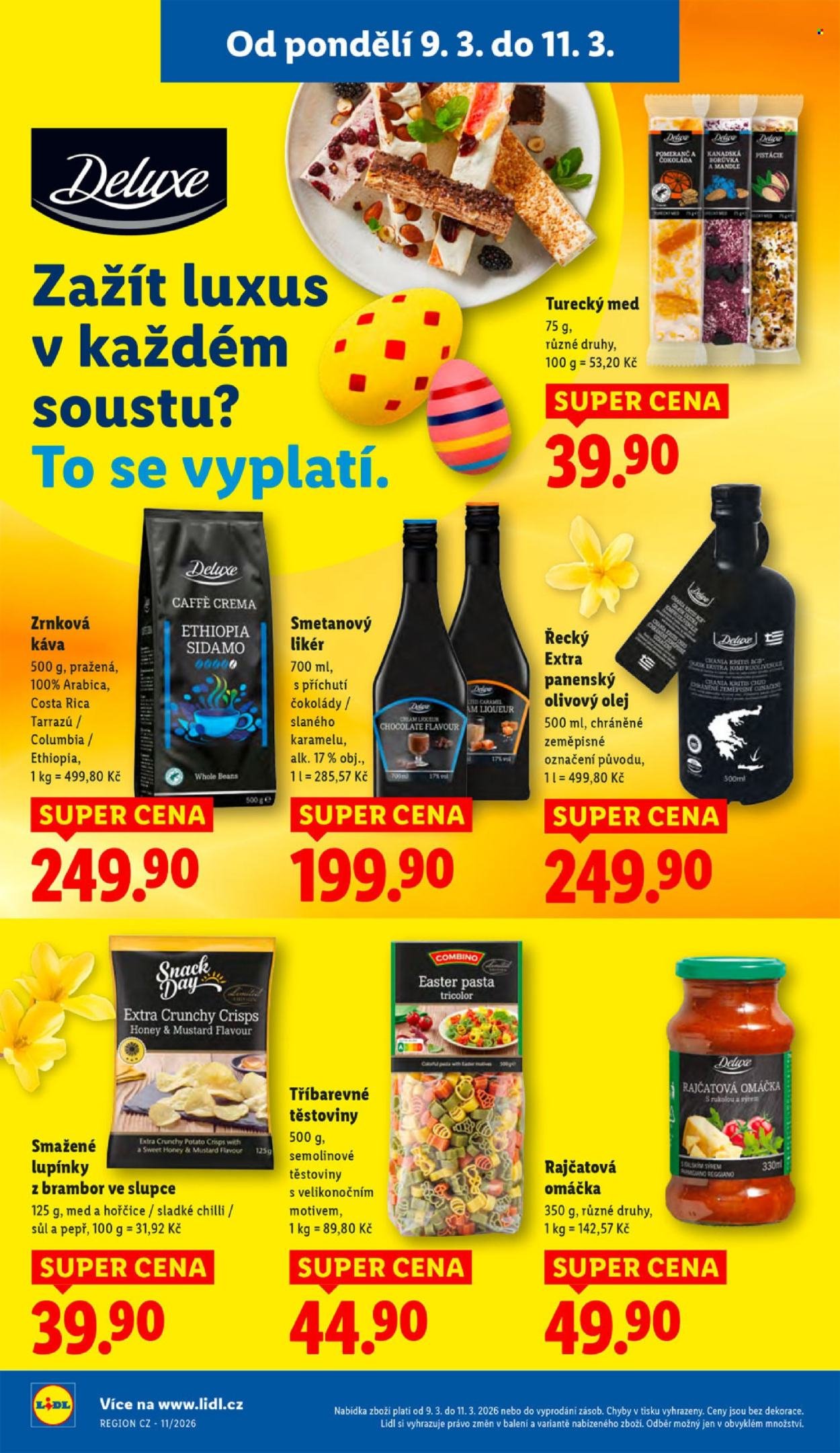 LIDL leták - Od pondělí 9.3.2026 (2026-03-09 - 2026-03-11)