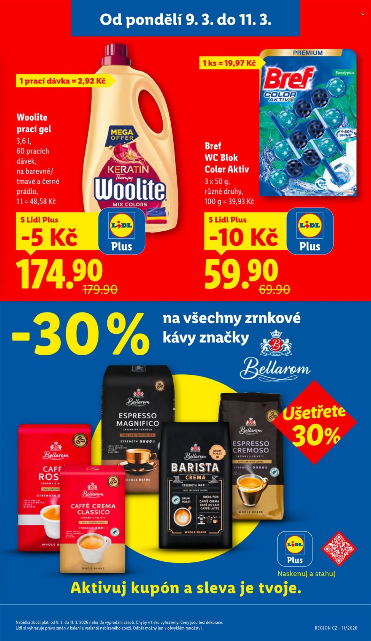 LIDL leták - Od pondělí 9.3.2026 (2026-03-09 - 2026-03-11)