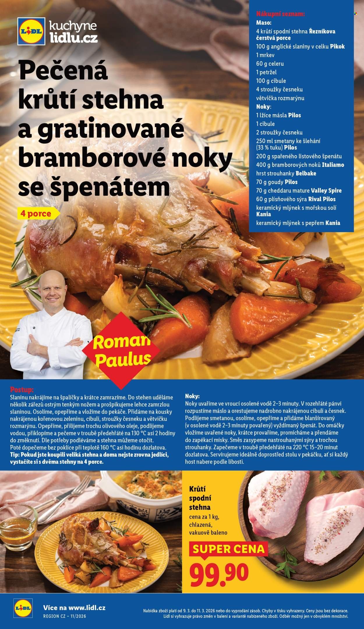 LIDL leták - Od pondělí 9.3.2026 (2026-03-09 - 2026-03-11)