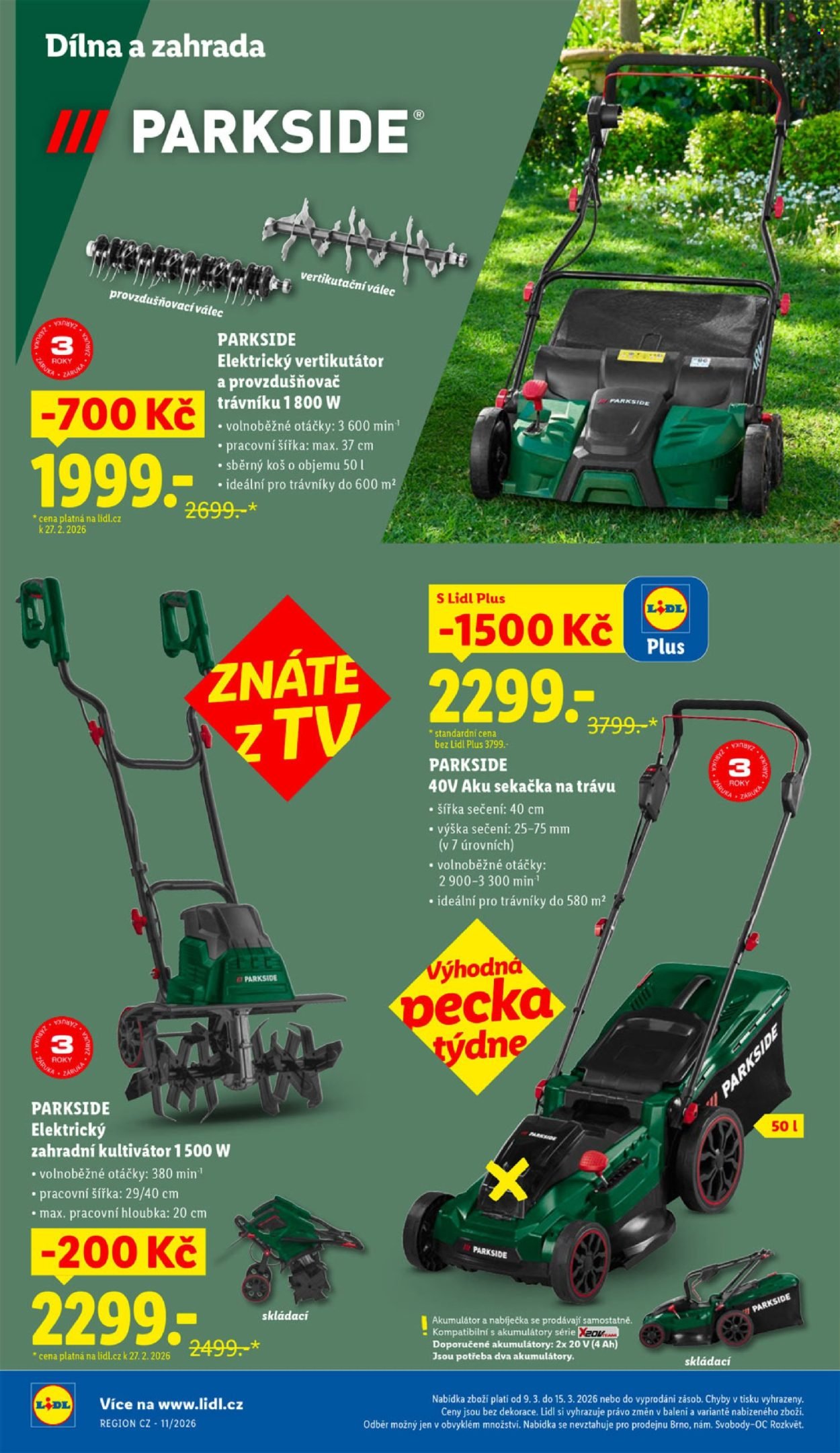 LIDL leták - Od pondělí 9.3.2026 (2026-03-09 - 2026-03-11)