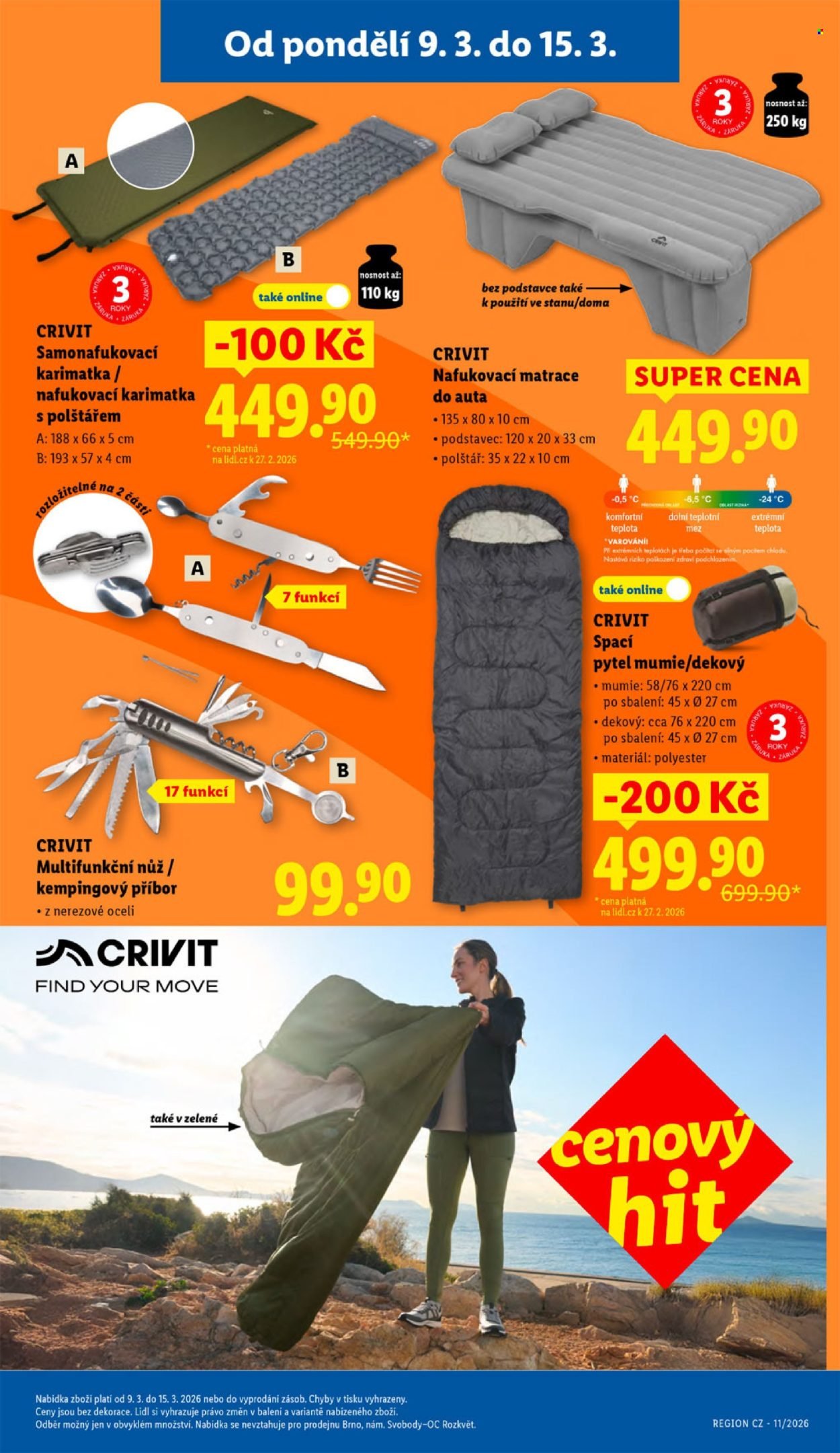 LIDL leták - Od pondělí 9.3.2026 (2026-03-09 - 2026-03-11)