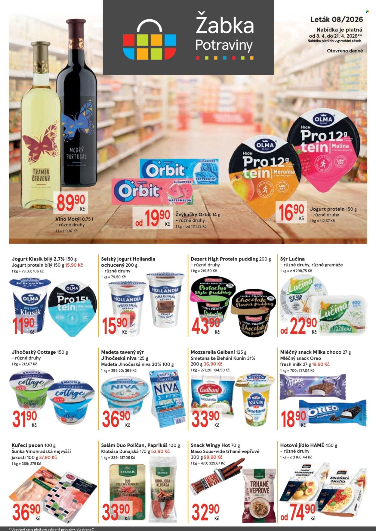 ŽABKA leták - Od středy 8.4.2026 (2026-04-08 - 2026-04-21)