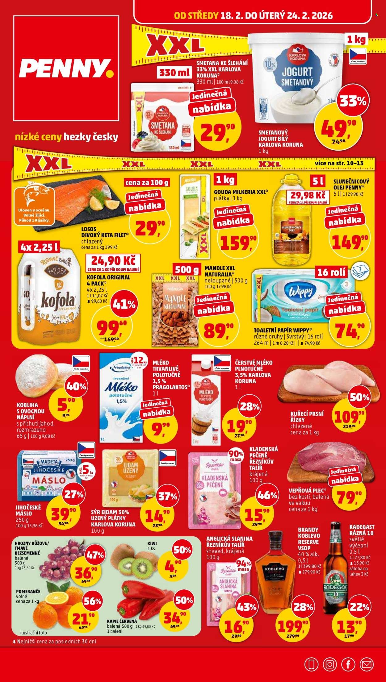 PENNY leták - nízké ceny hezky česky (2026-02-18 - 2026-02-24)