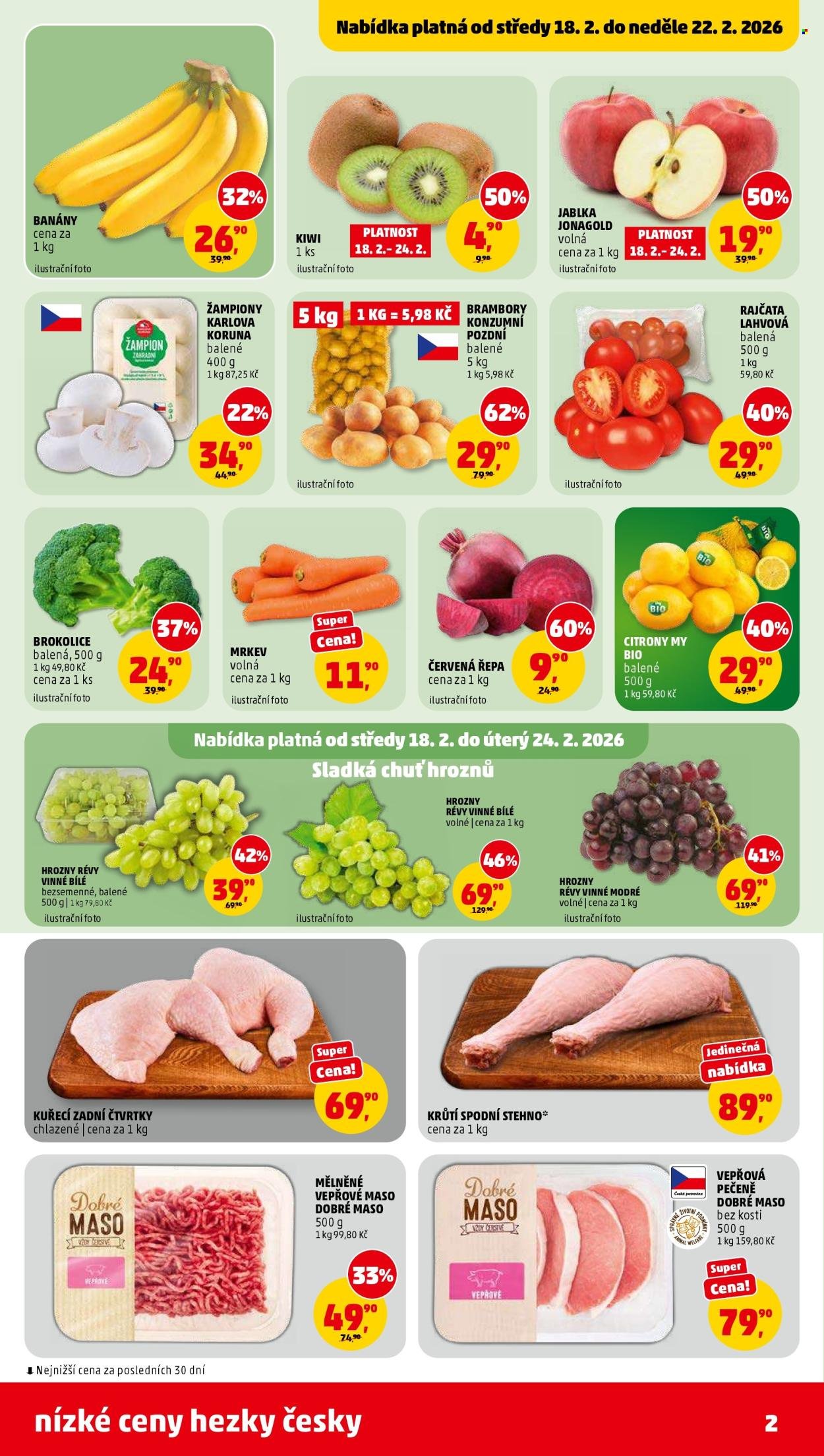 PENNY leták - nízké ceny hezky česky (2026-02-18 - 2026-02-24)