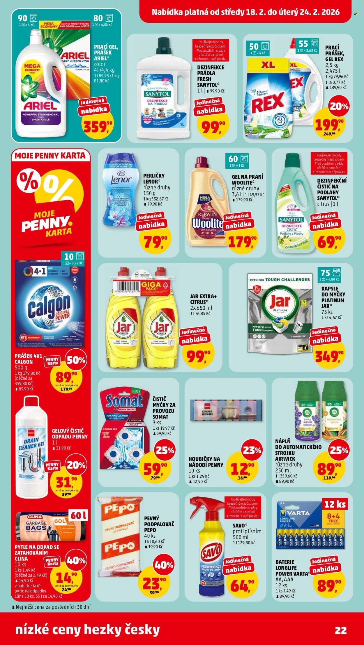 PENNY leták - nízké ceny hezky česky (2026-02-18 - 2026-02-24)
