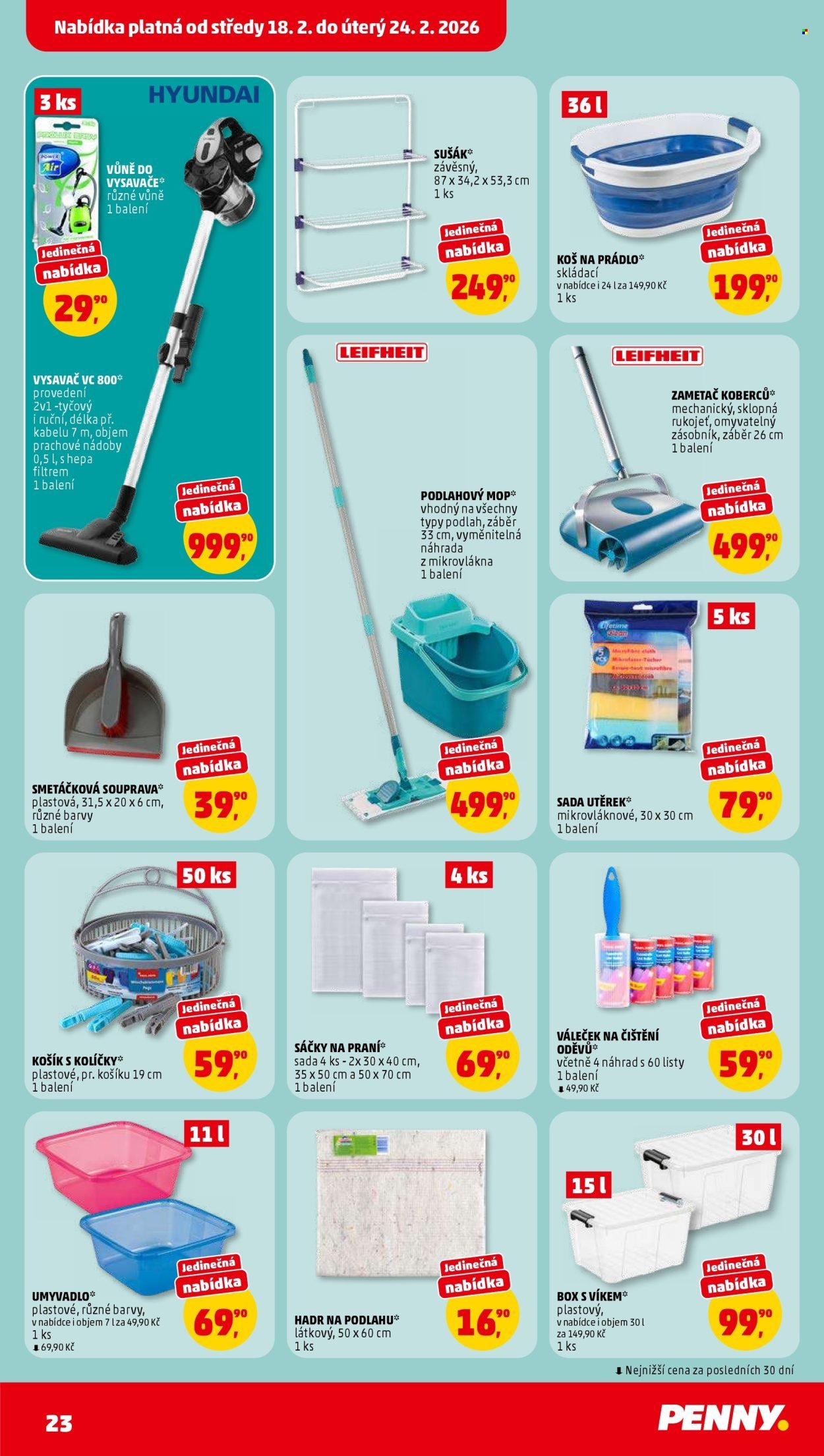 PENNY leták - nízké ceny hezky česky (2026-02-18 - 2026-02-24)