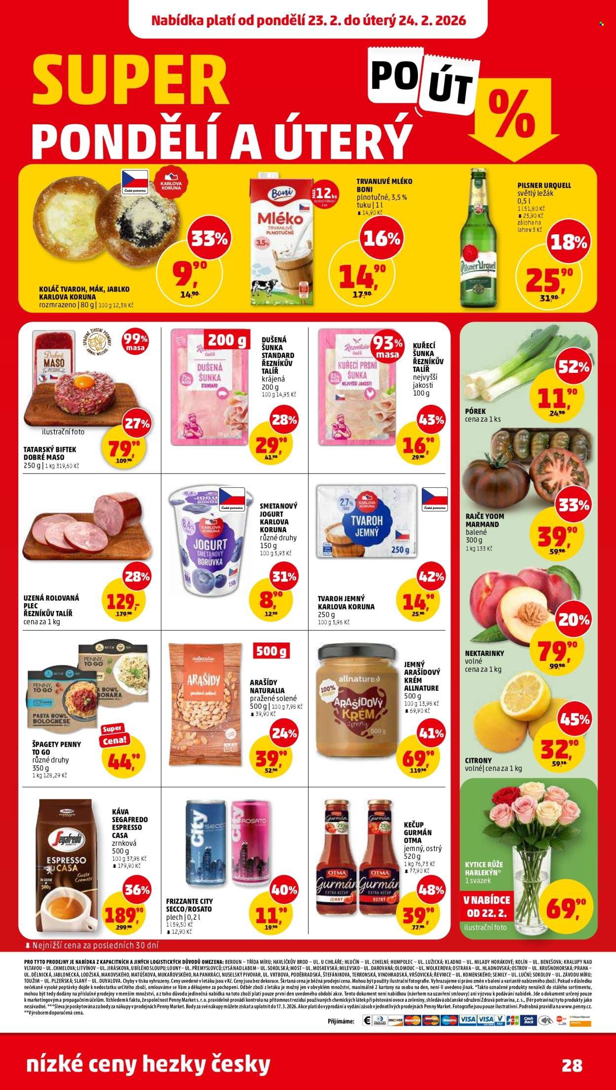 PENNY leták - nízké ceny hezky česky (2026-02-18 - 2026-02-24)