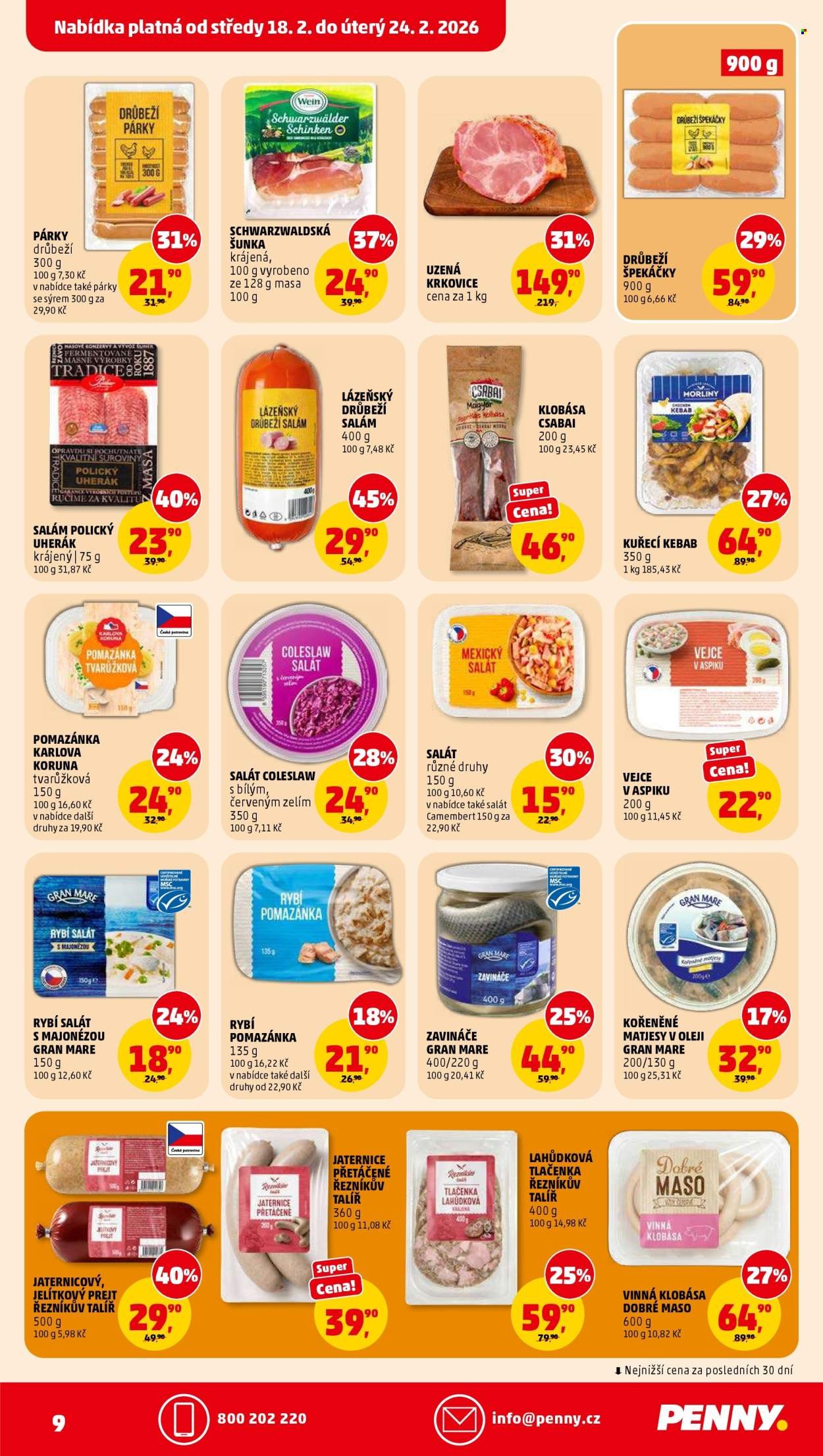 PENNY leták - nízké ceny hezky česky (2026-02-18 - 2026-02-24)