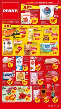 PENNY leták - nízké ceny hezky česky (2026-02-18 - 2026-02-24)