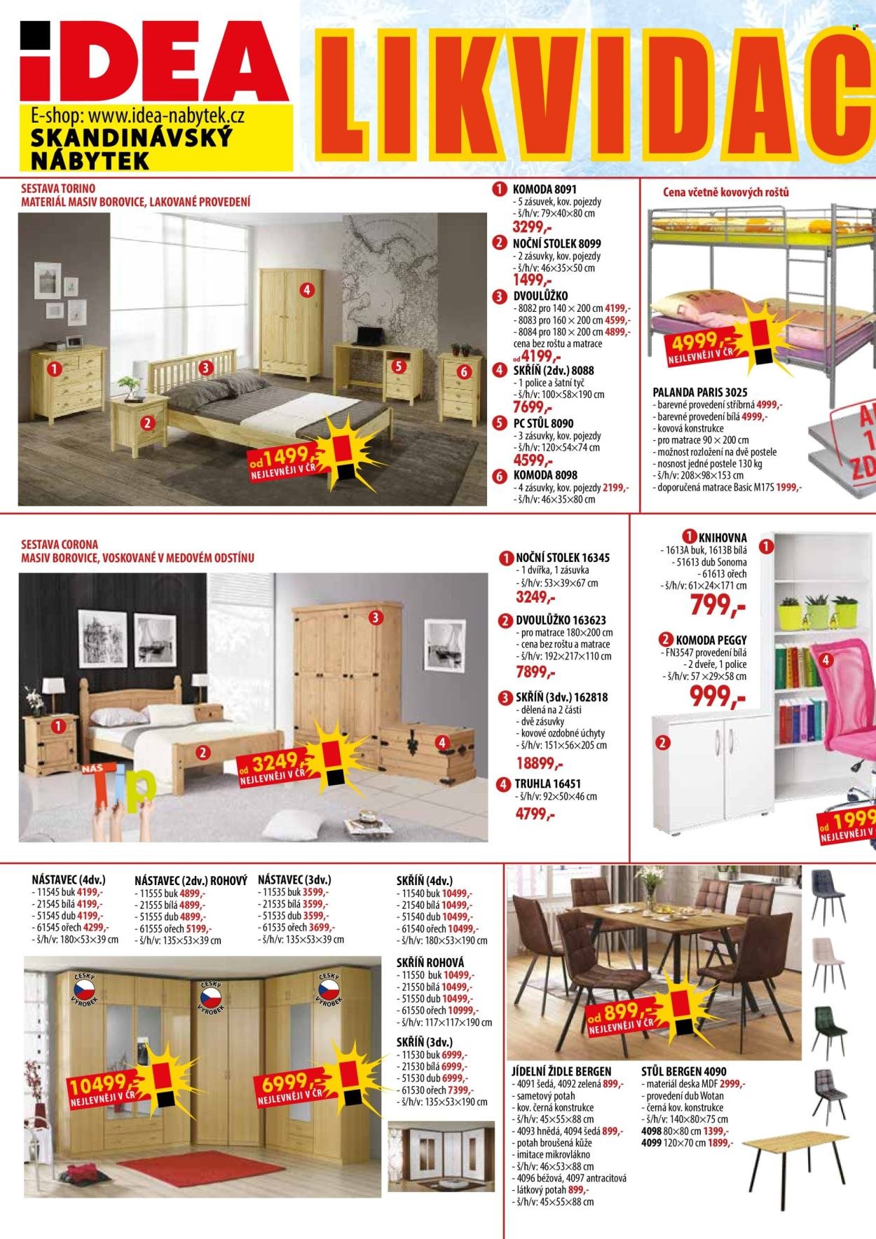 IDEA NÁBYTEK leták - Od neděle 1.2.2026 (2026-02-01 - 2026-02-14)