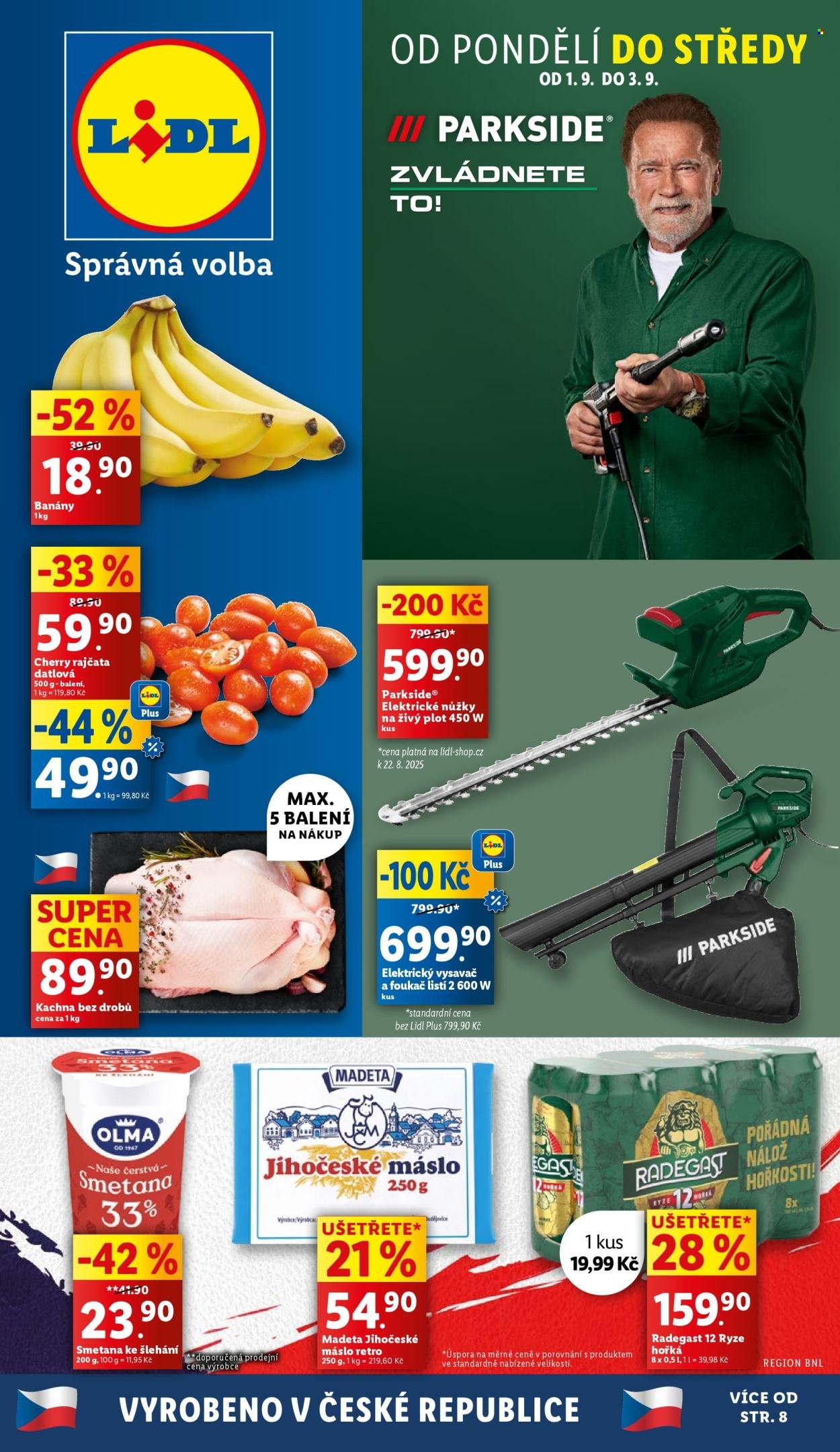 LIDL leták - Od pondělí 1.9.2025 (2025-09-01 - 2025-09-03)