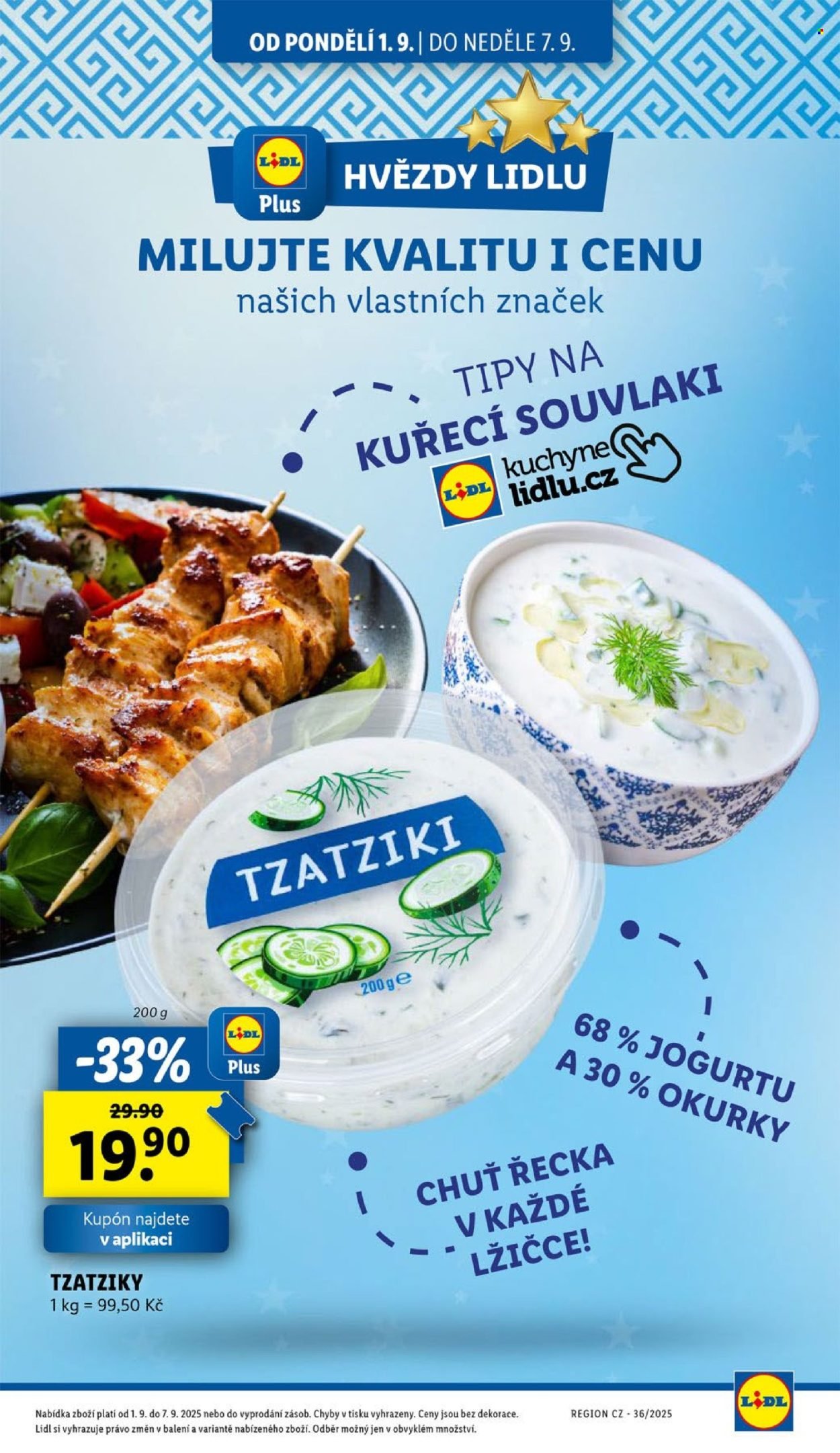 LIDL leták - Od pondělí 1.9.2025 (2025-09-01 - 2025-09-03)
