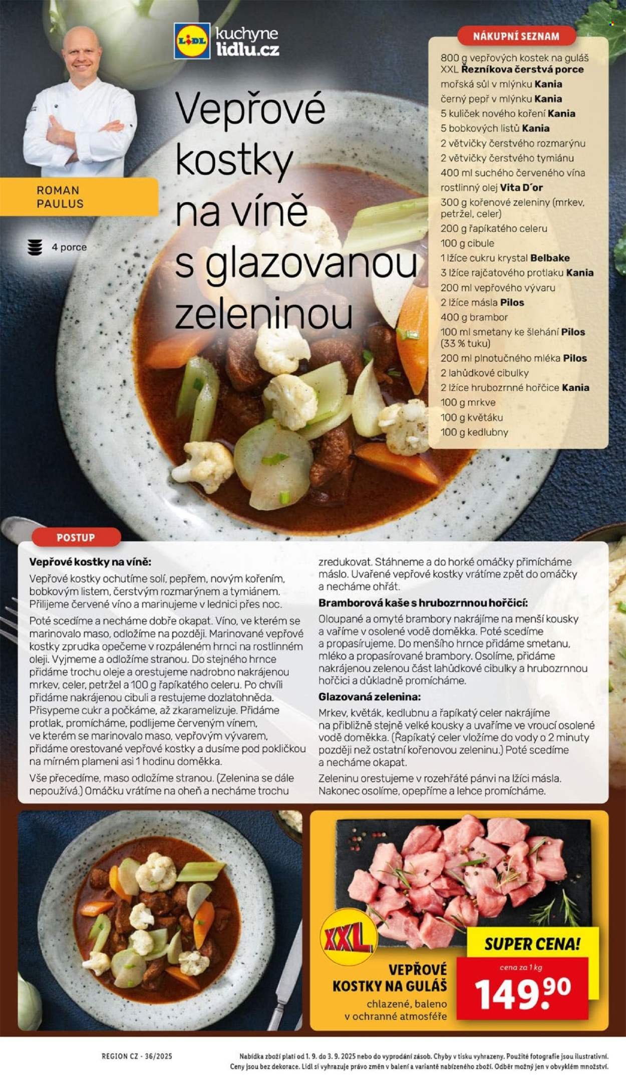 LIDL leták - Od pondělí 1.9.2025 (2025-09-01 - 2025-09-03)