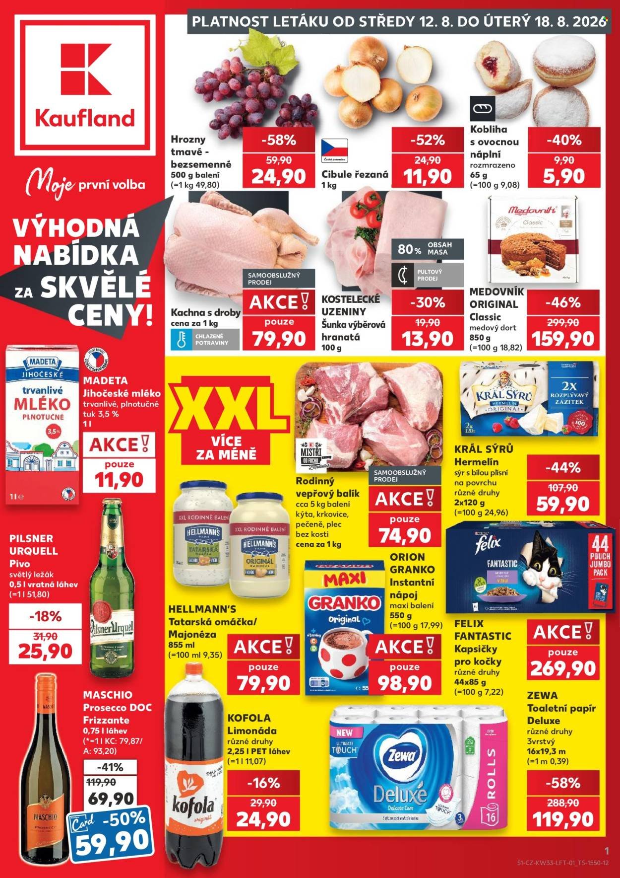 KAUFLAND leták - Od středy 12.8.2026