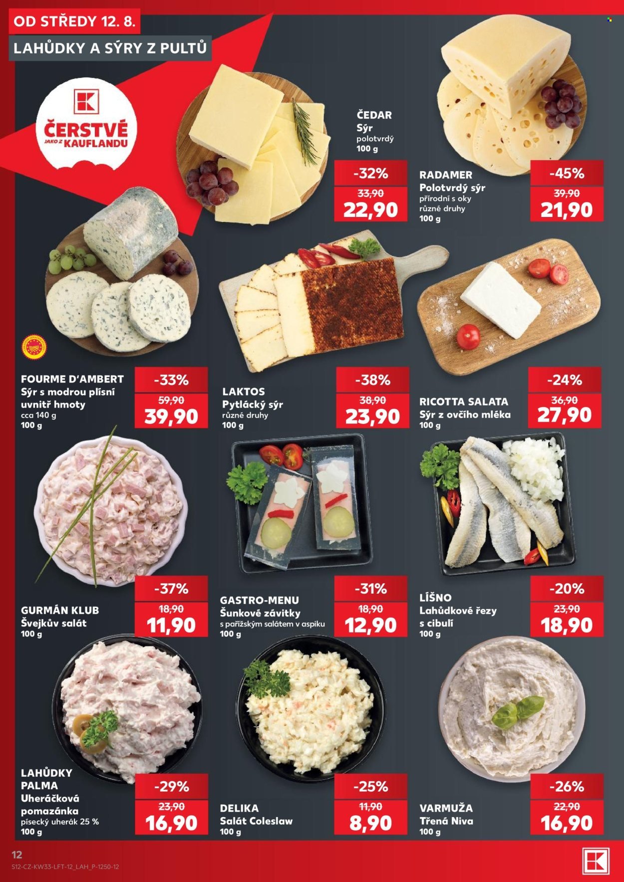 KAUFLAND leták - Od středy 12.8.2026