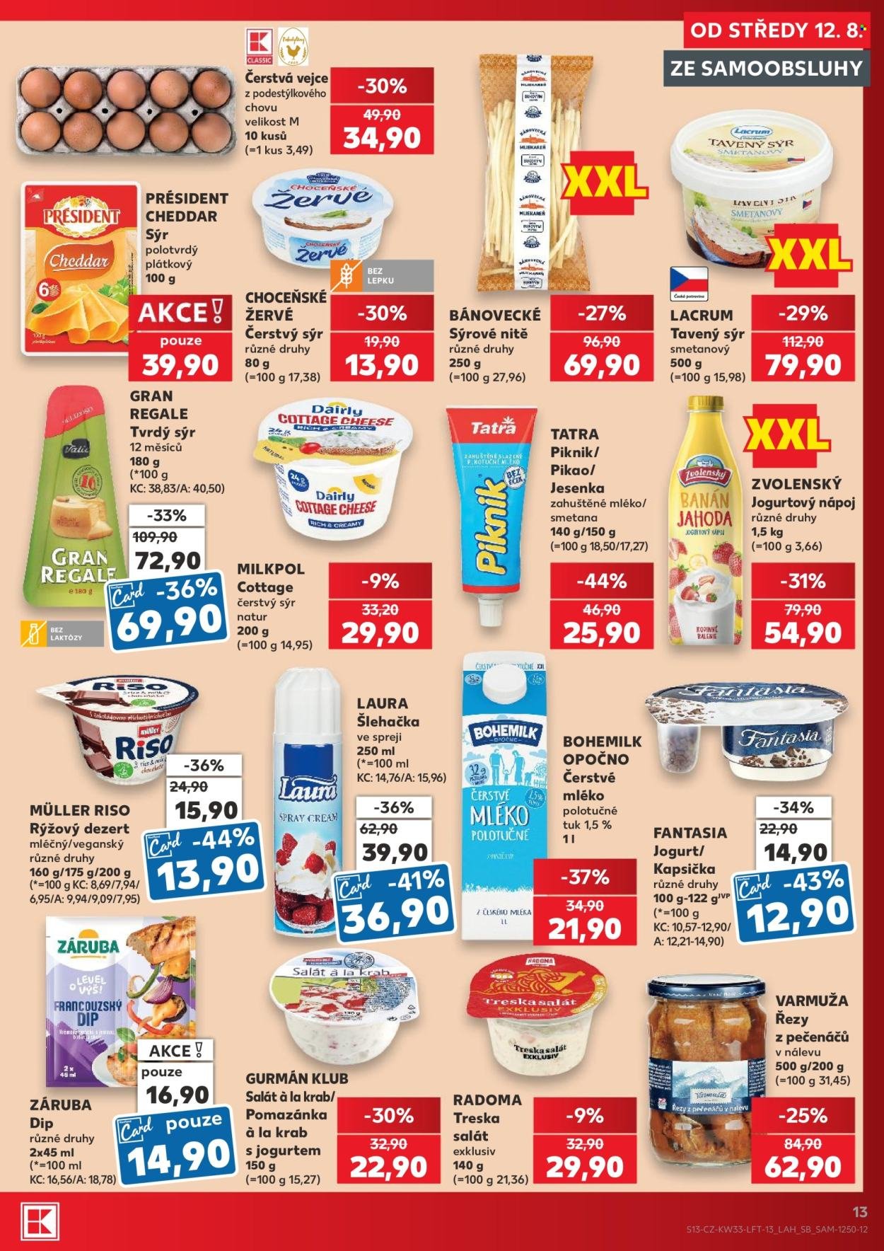 KAUFLAND leták - Od středy 12.8.2026