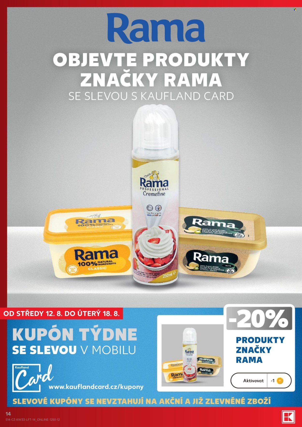 KAUFLAND leták - Od středy 12.8.2026