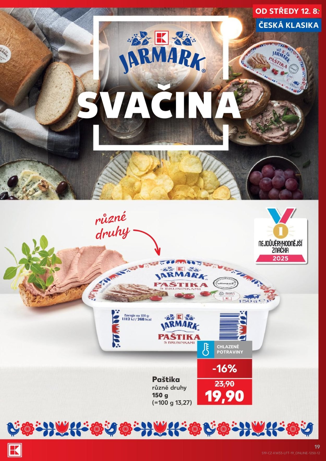KAUFLAND leták - Od středy 12.8.2026