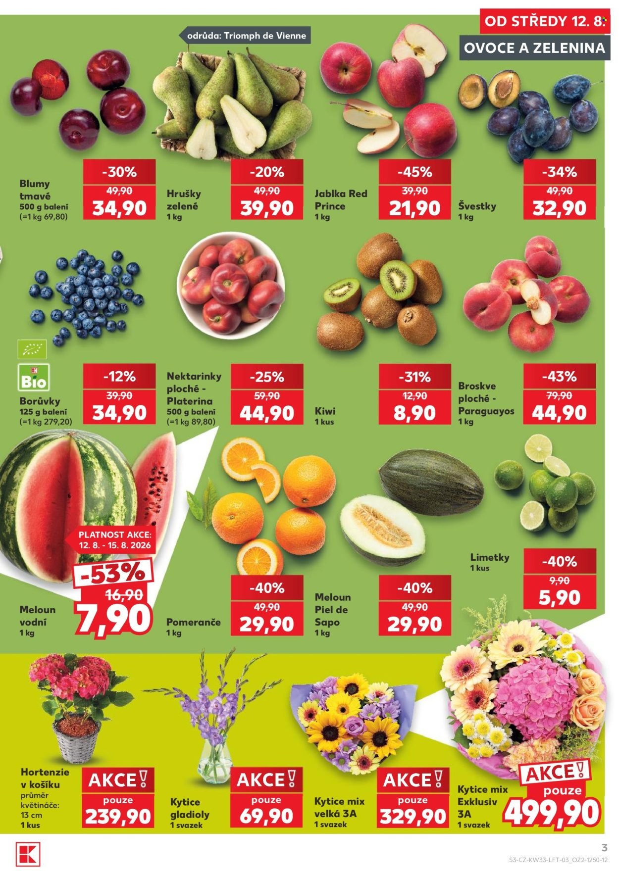 KAUFLAND leták - Od středy 12.8.2026