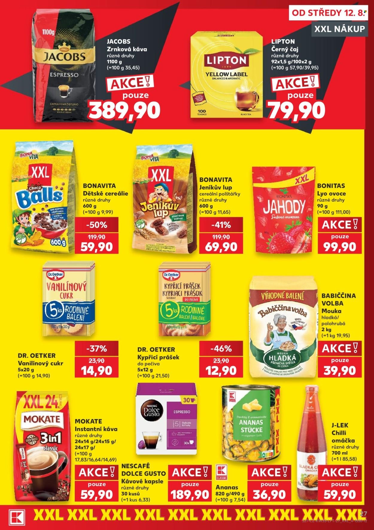 KAUFLAND leták - Od středy 12.8.2026