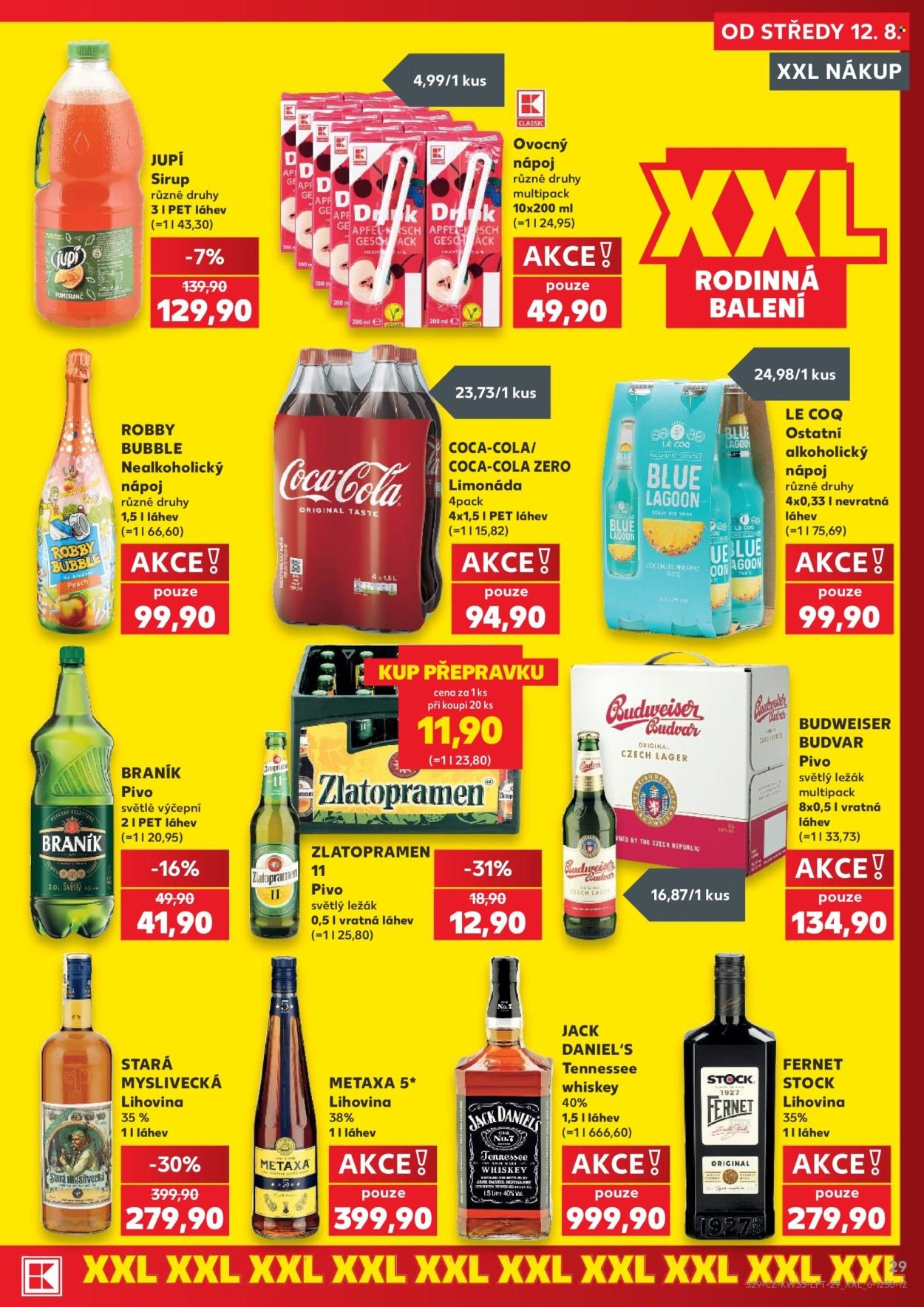 KAUFLAND leták - Od středy 12.8.2026