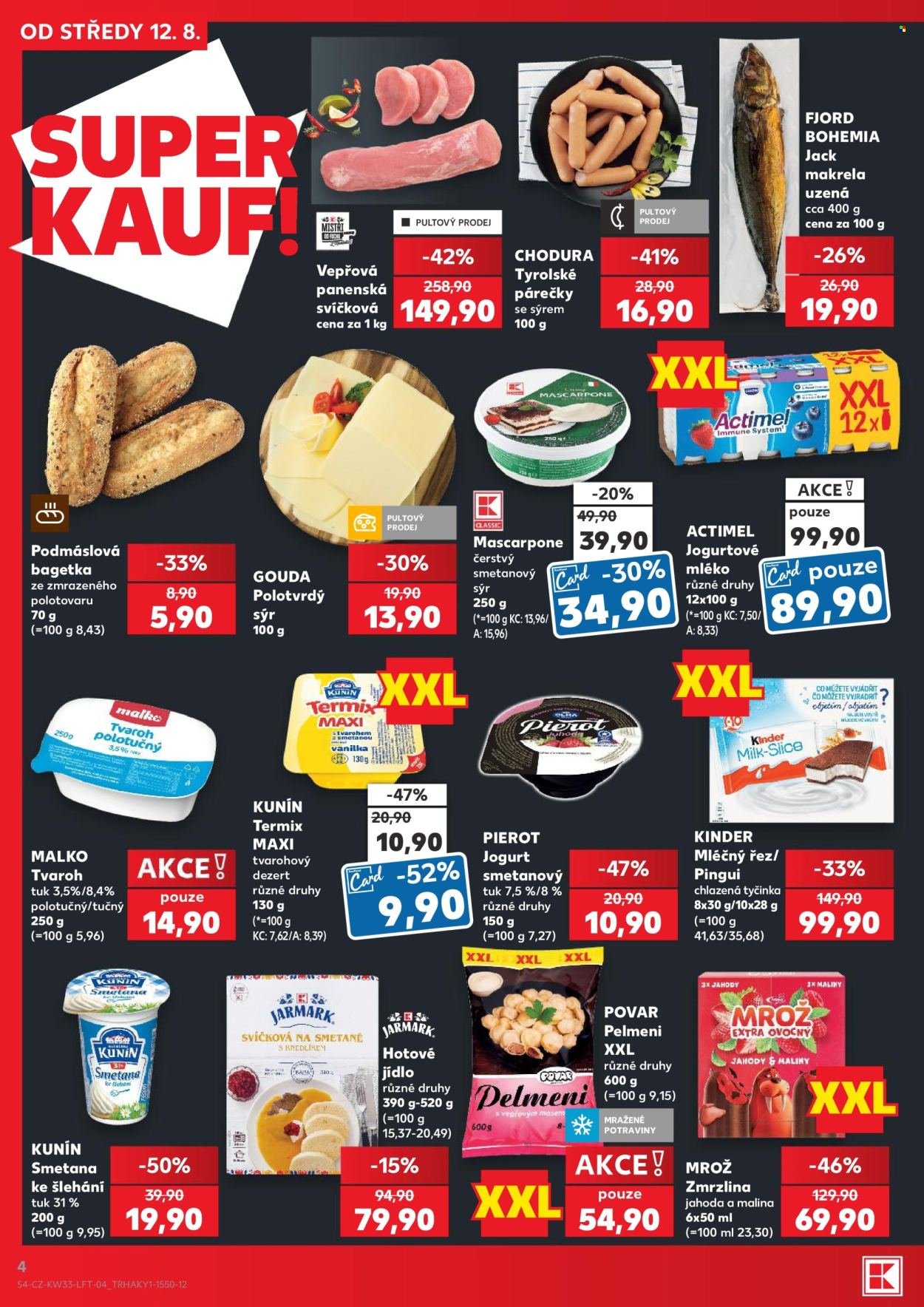 KAUFLAND leták - Od středy 12.8.2026