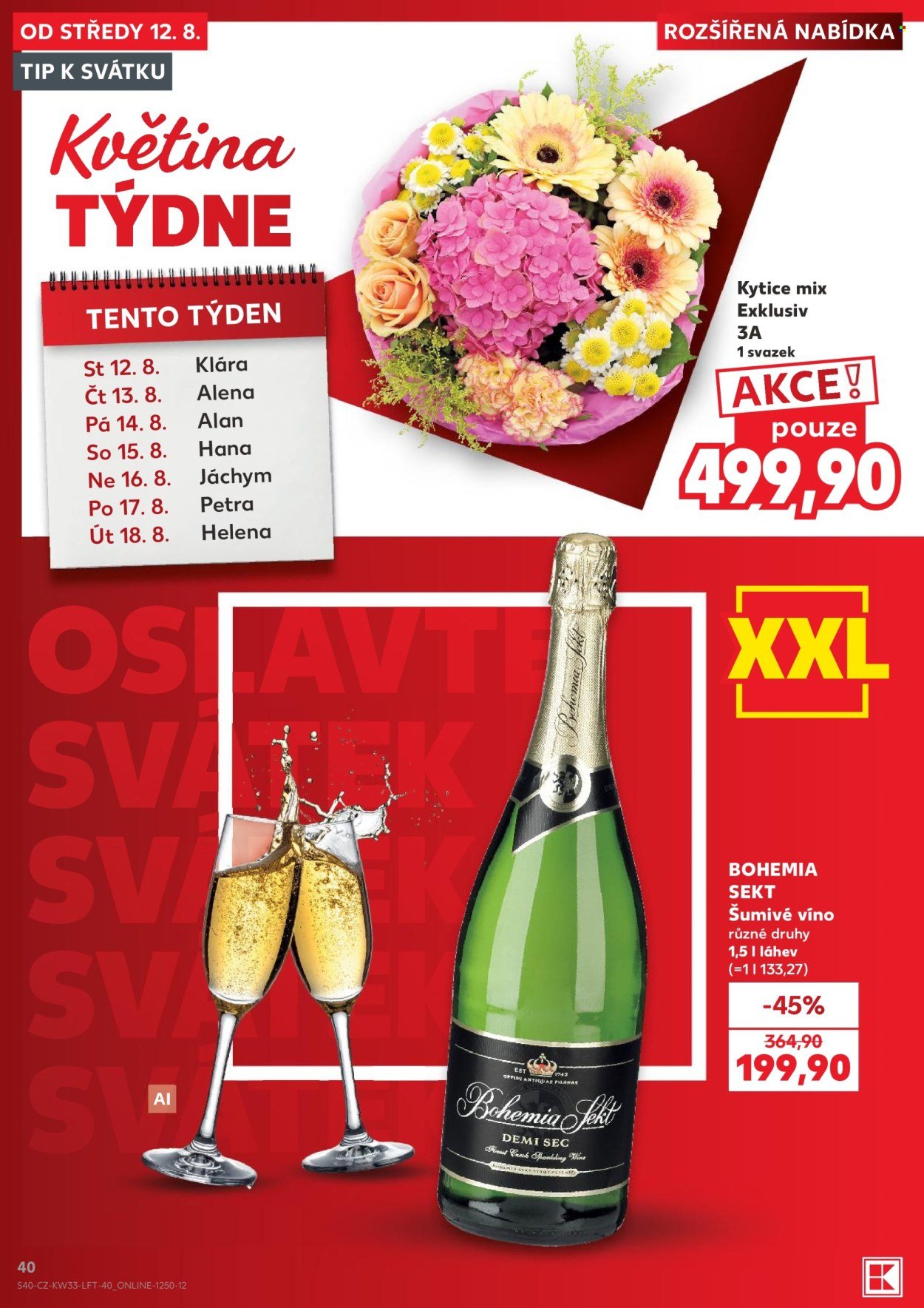KAUFLAND leták - Od středy 12.8.2026