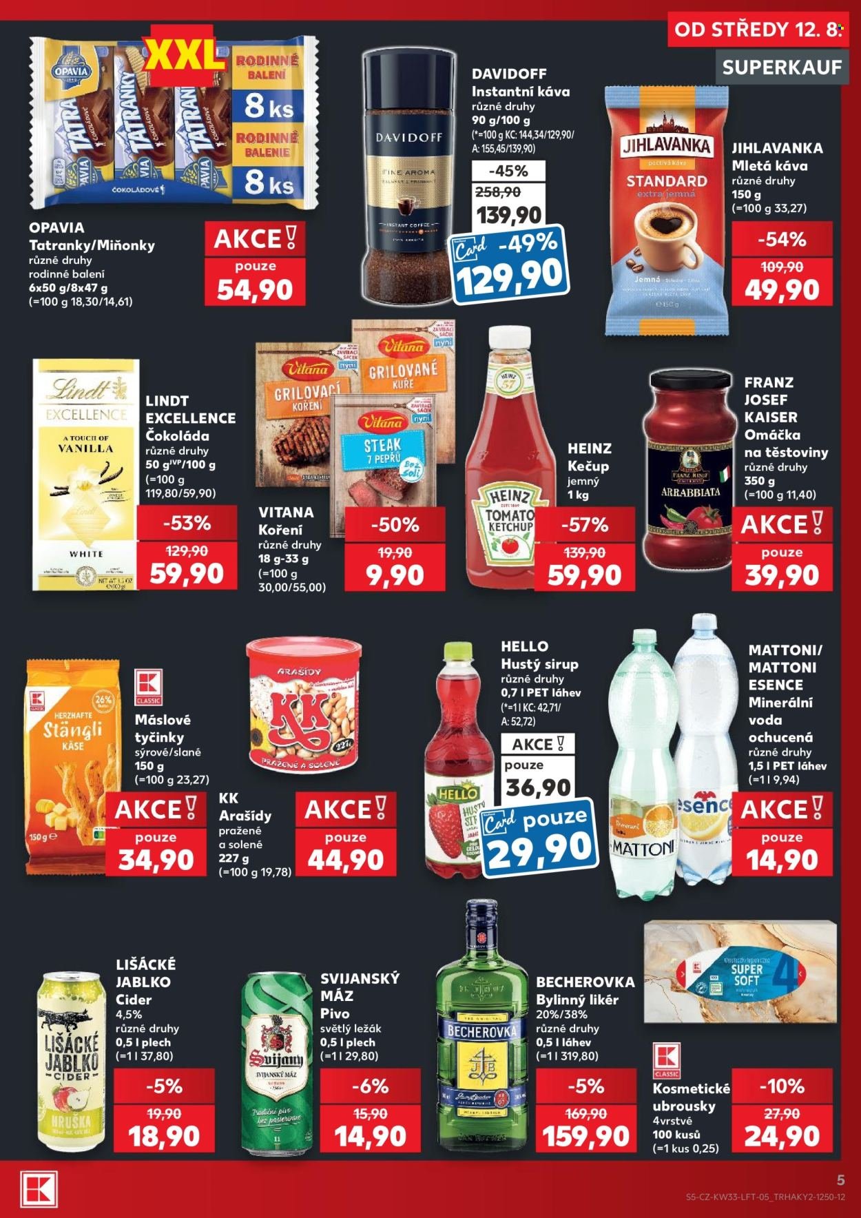 KAUFLAND leták - Od středy 12.8.2026