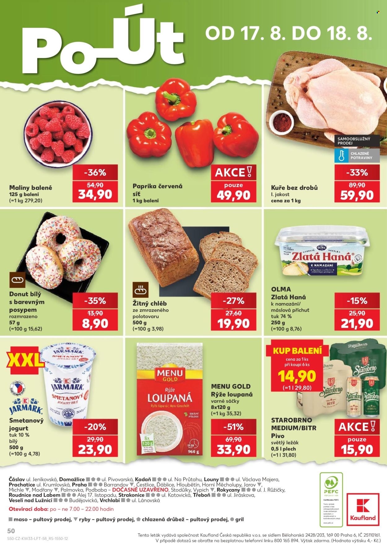 KAUFLAND leták - Od středy 12.8.2026