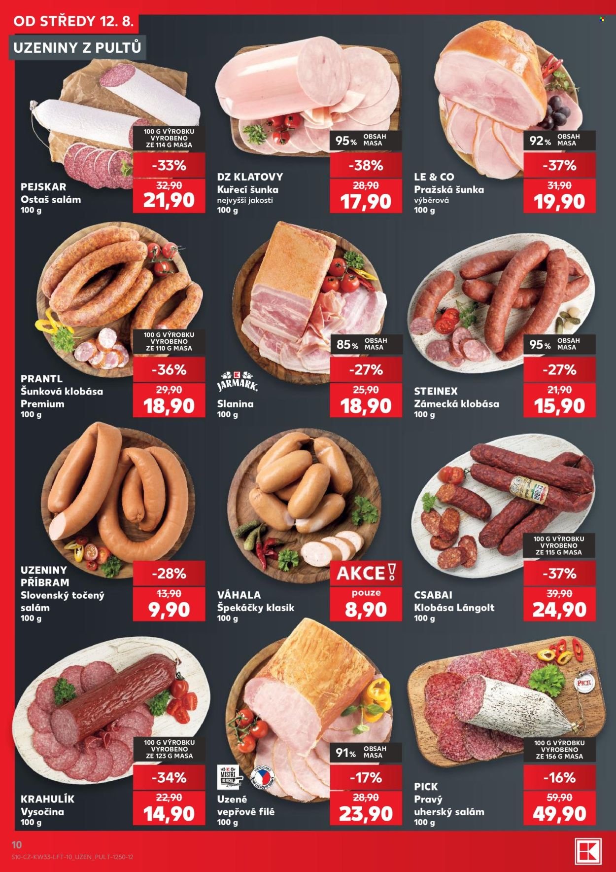 KAUFLAND leták - Od středy 12.8.2026