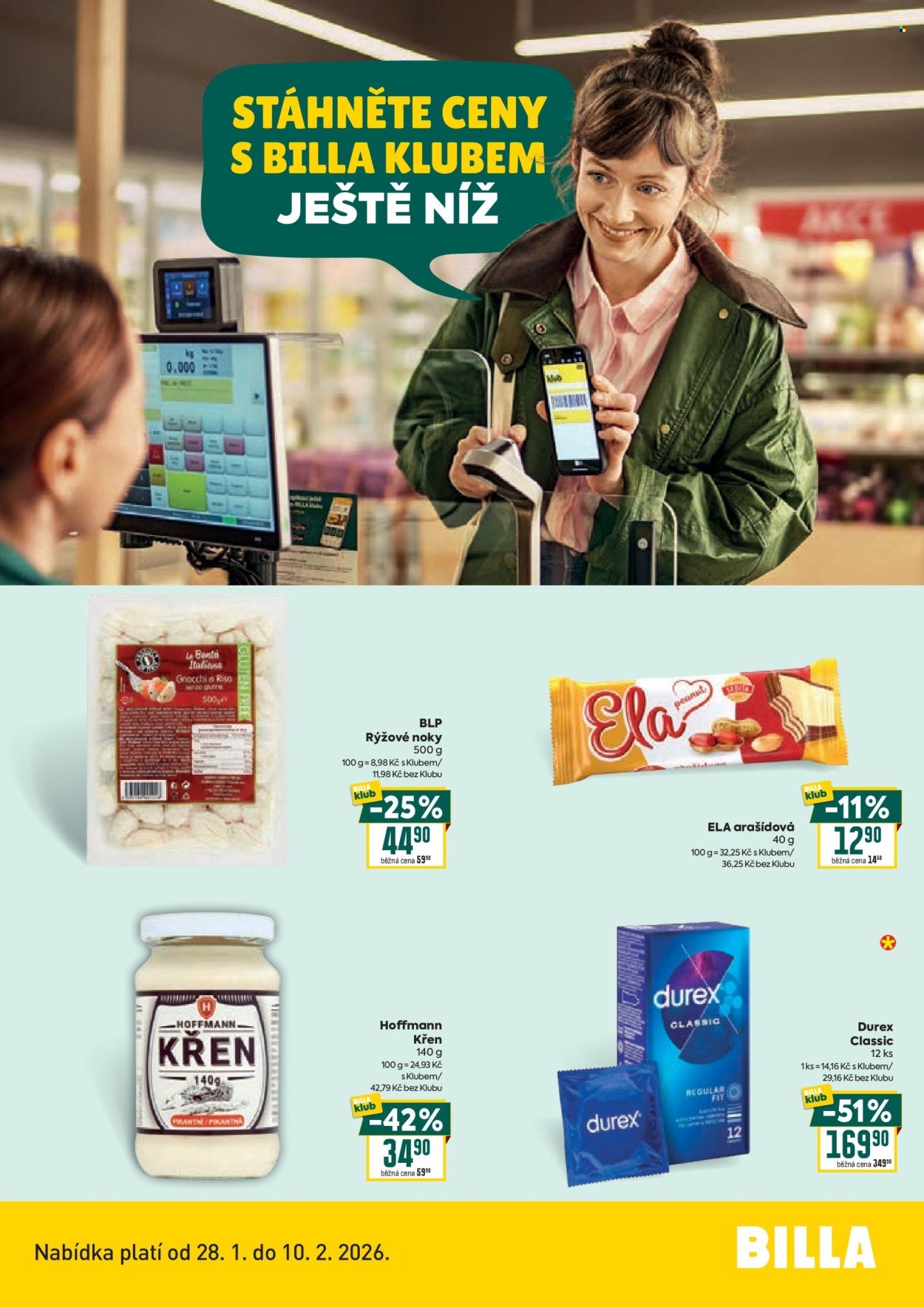 BILLA leták - Klub (2026-01-28 - 2026-02-10)