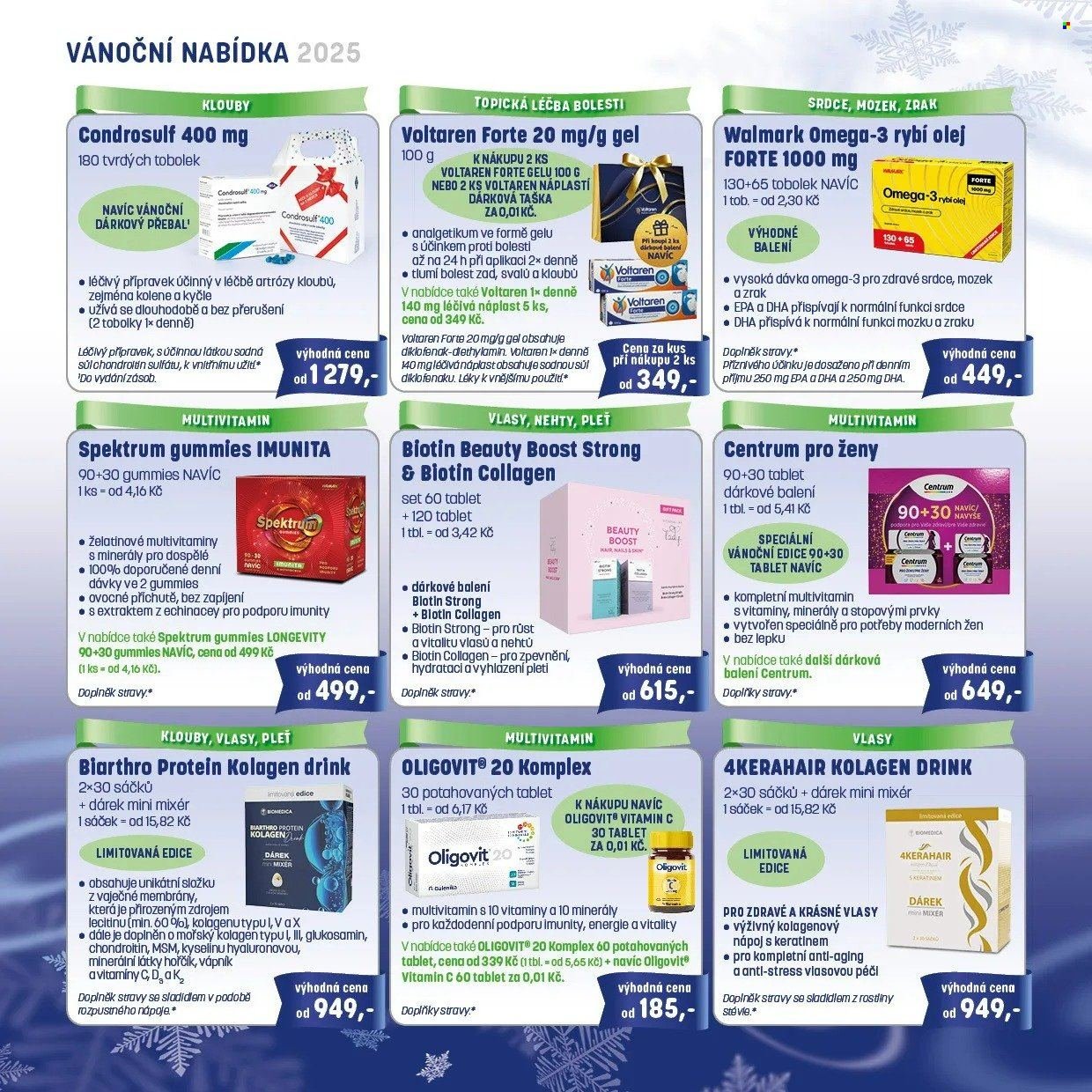PHARMAPOINT leták - Vánoční nabídka (2025-11-10 - 2025-12-24)