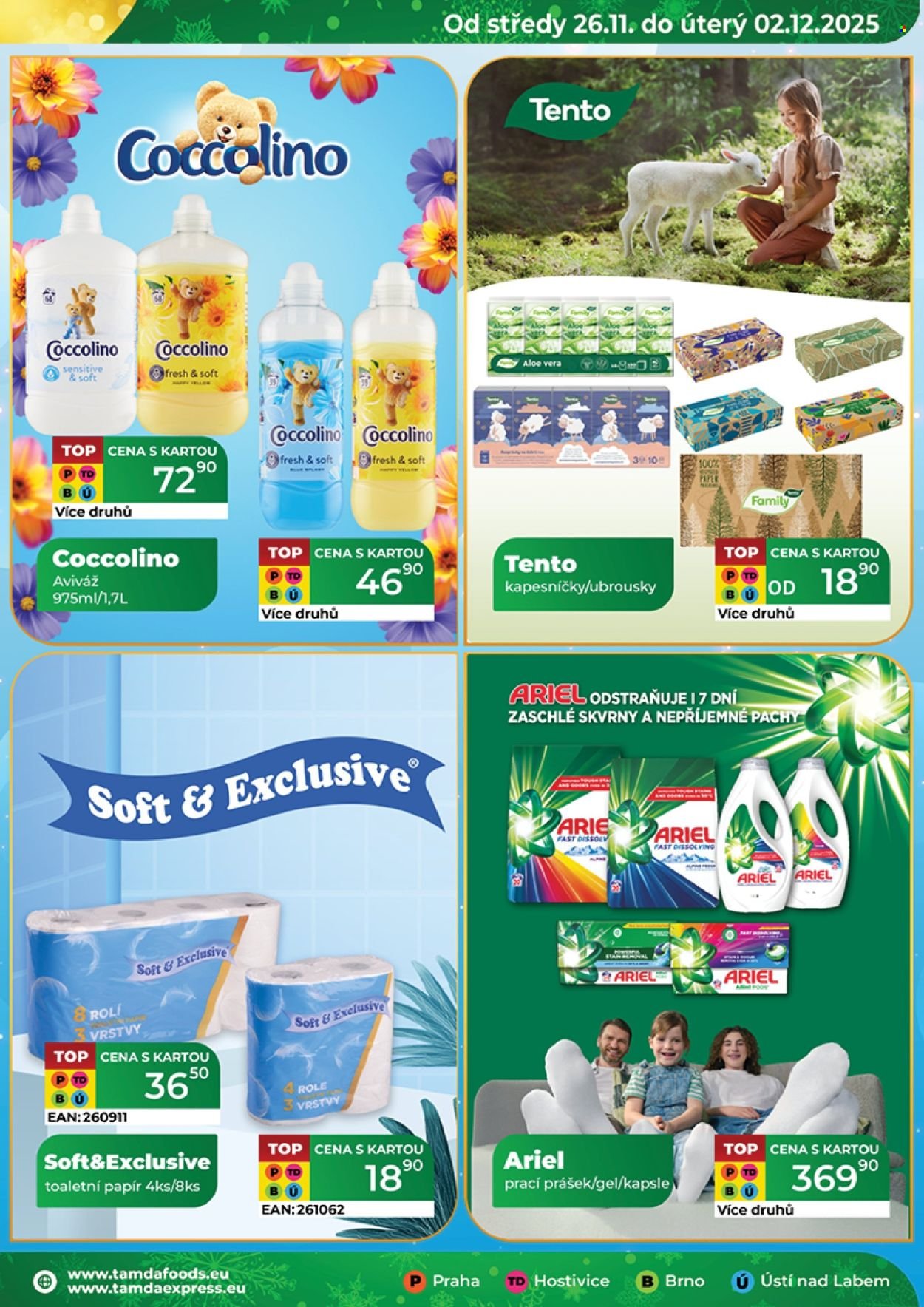 TAMDA FOODS leták - Od středy 26.11.2025 (2025-11-26 - 2025-12-02)