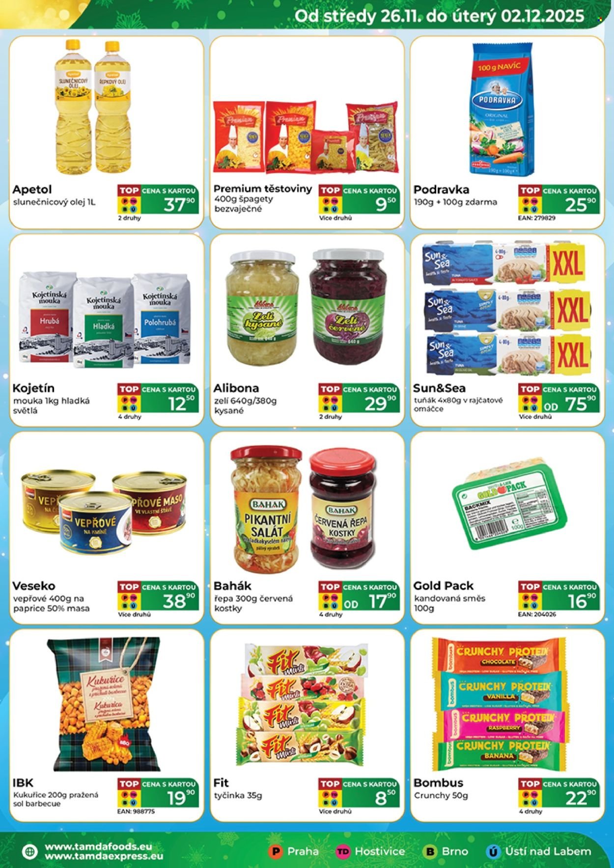 TAMDA FOODS leták - Od středy 26.11.2025 (2025-11-26 - 2025-12-02)