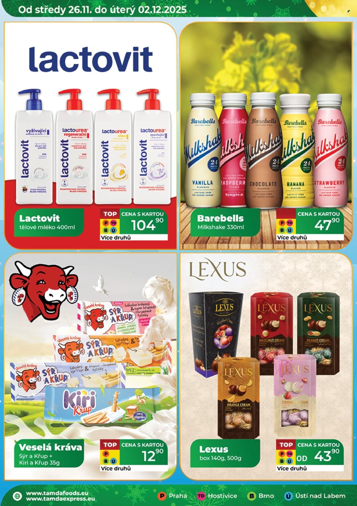 TAMDA FOODS leták - Od středy 26.11.2025 (2025-11-26 - 2025-12-02)