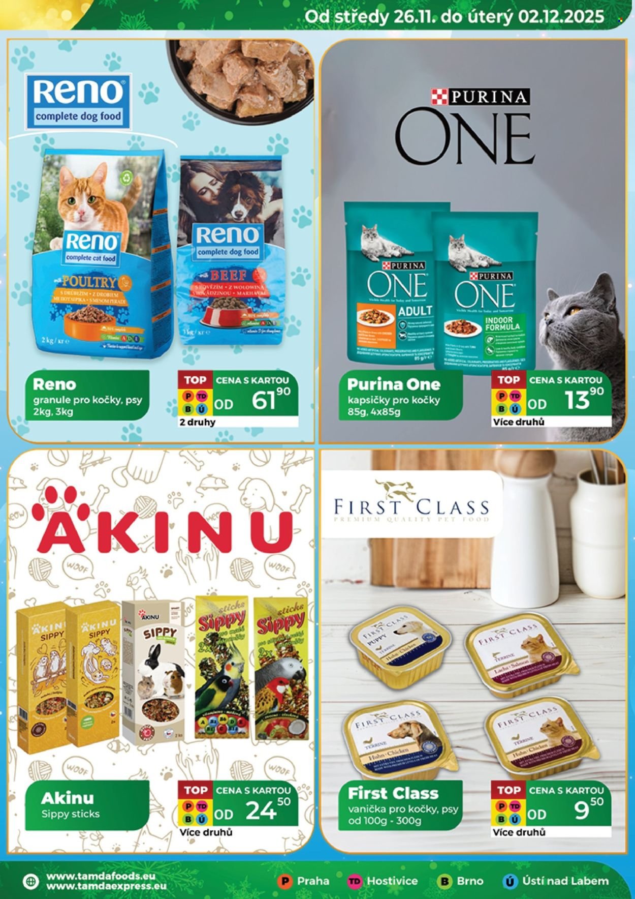 TAMDA FOODS leták - Od středy 26.11.2025 (2025-11-26 - 2025-12-02)